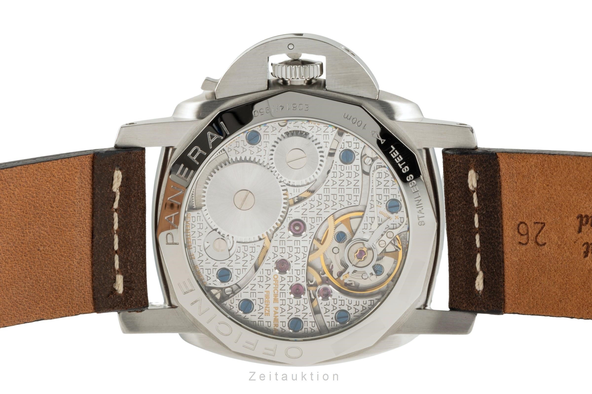 Panerai Luminor Marina steel manual winding men's watch PAM00127  [2401835]