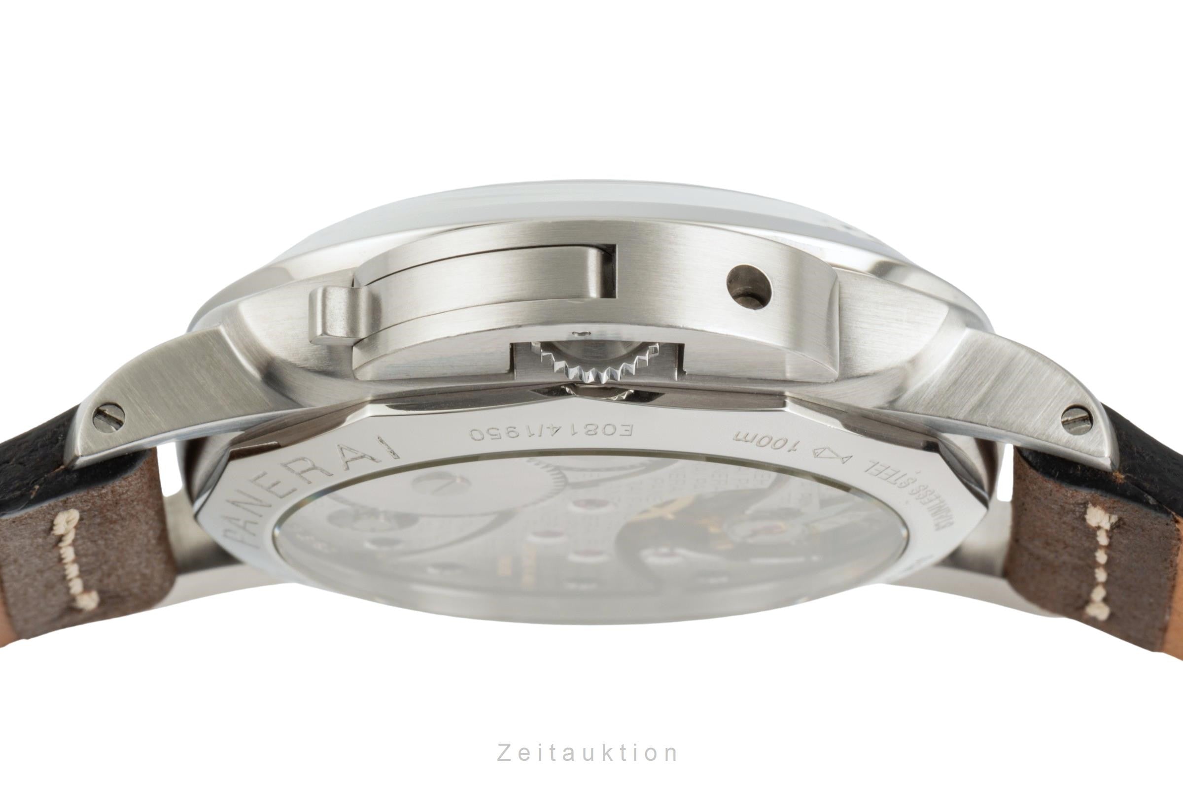 Panerai Luminor Marina steel manual winding men's watch PAM00127  [2401835]