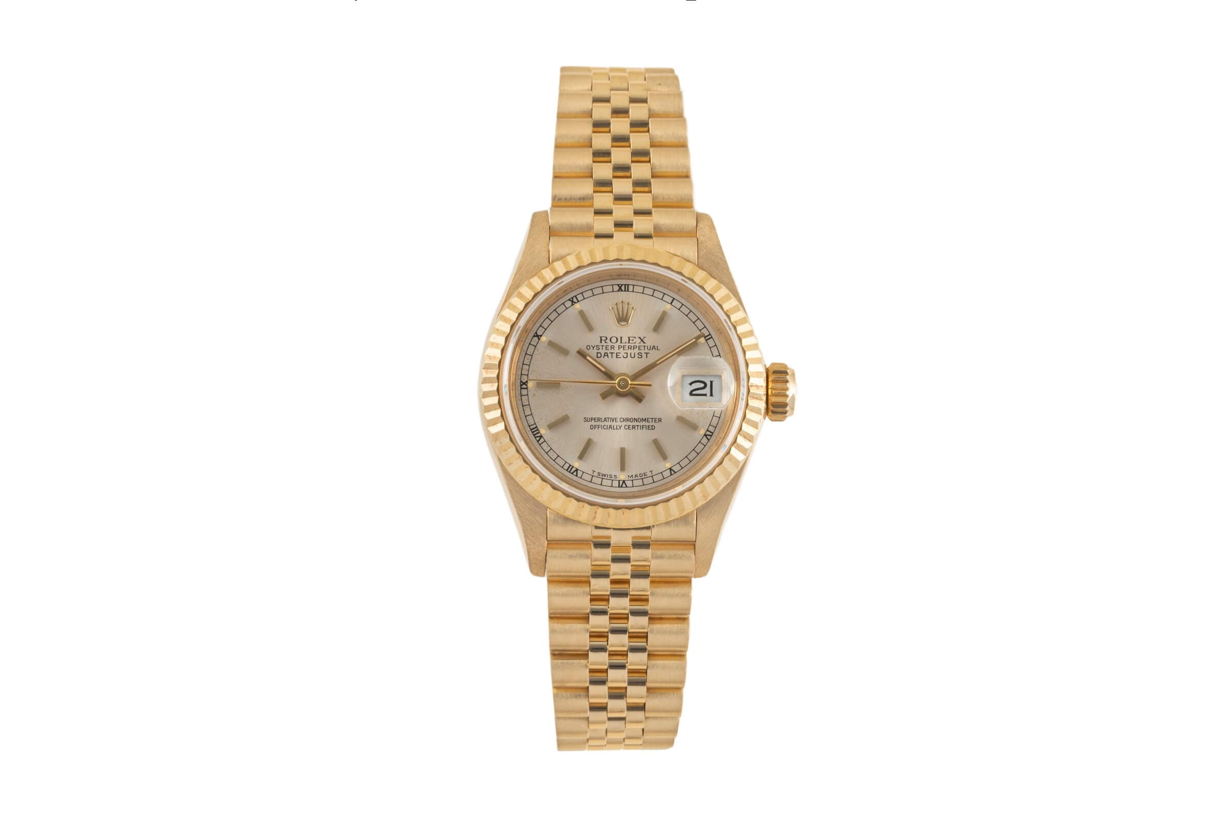 Rolex Lady Datejust oro 18 ct automatismo orologio da donna 69178  [2401857]