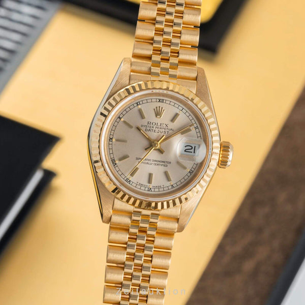 Rolex Lady Datejust oro 18 ct automatismo orologio da donna 69178  [2401857]