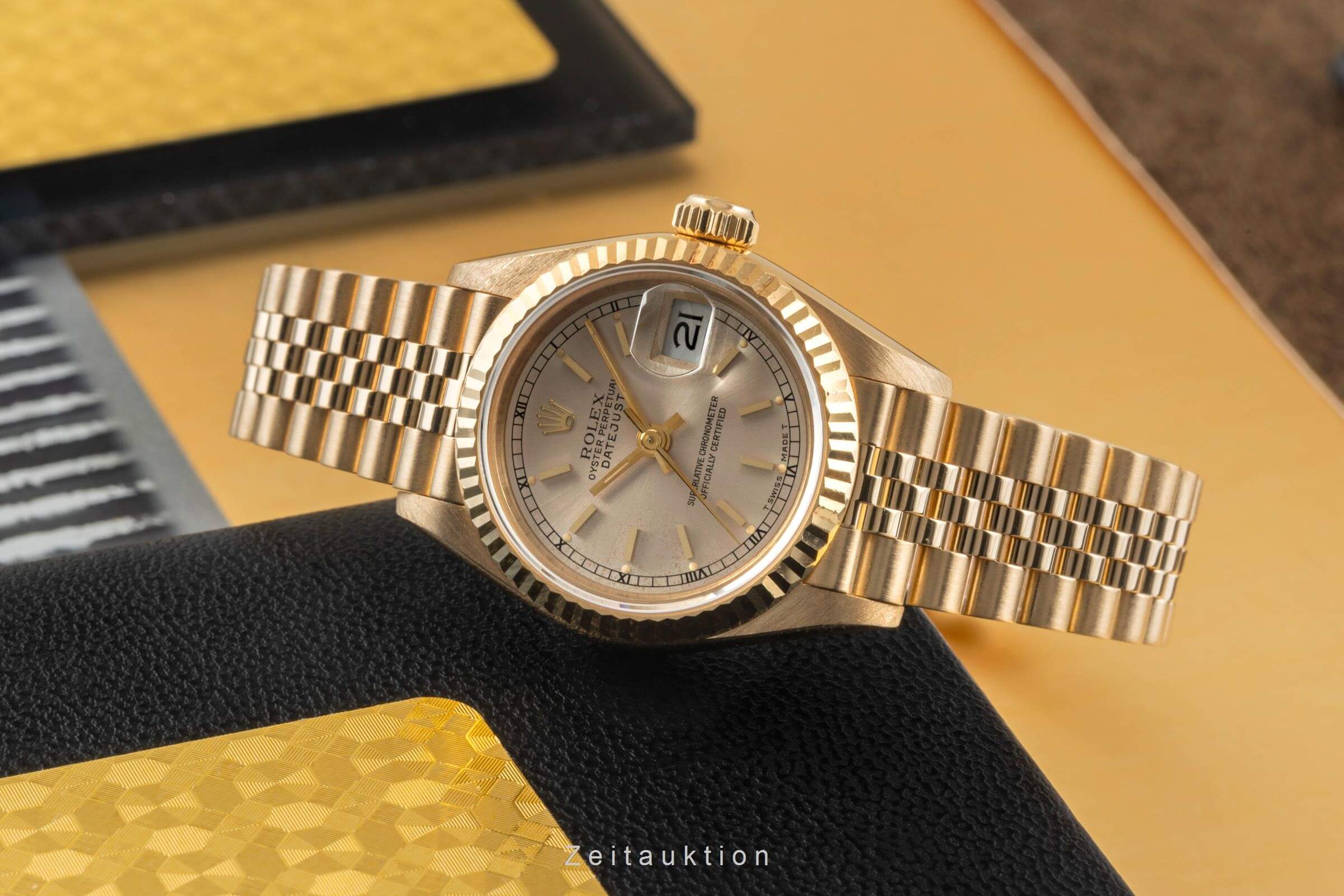 Rolex Lady Datejust oro 18 ct automatismo orologio da donna 69178  [2401857]