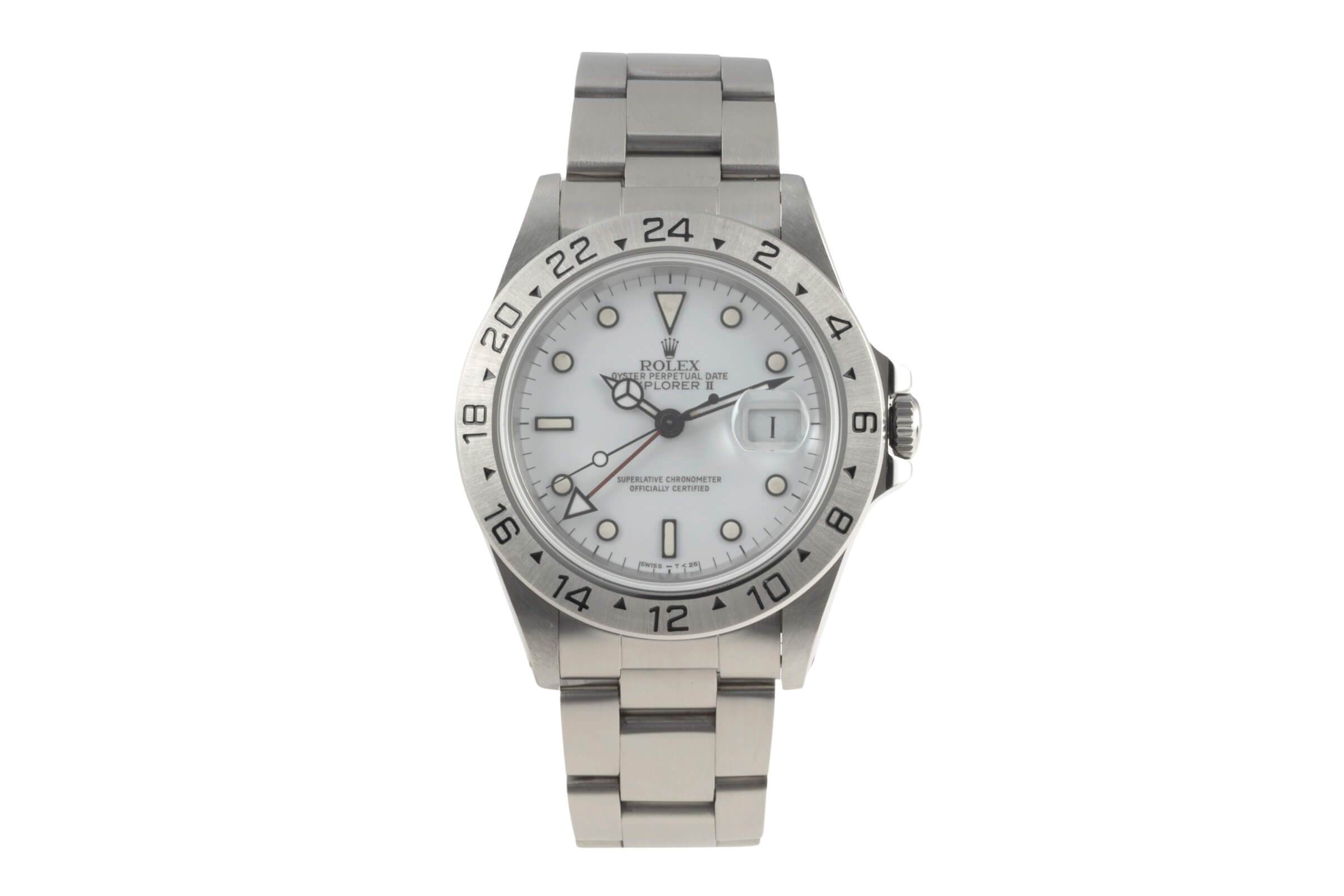 Rolex Explorer II acciaio automatismo orologio da uomo 16570  [2401898]