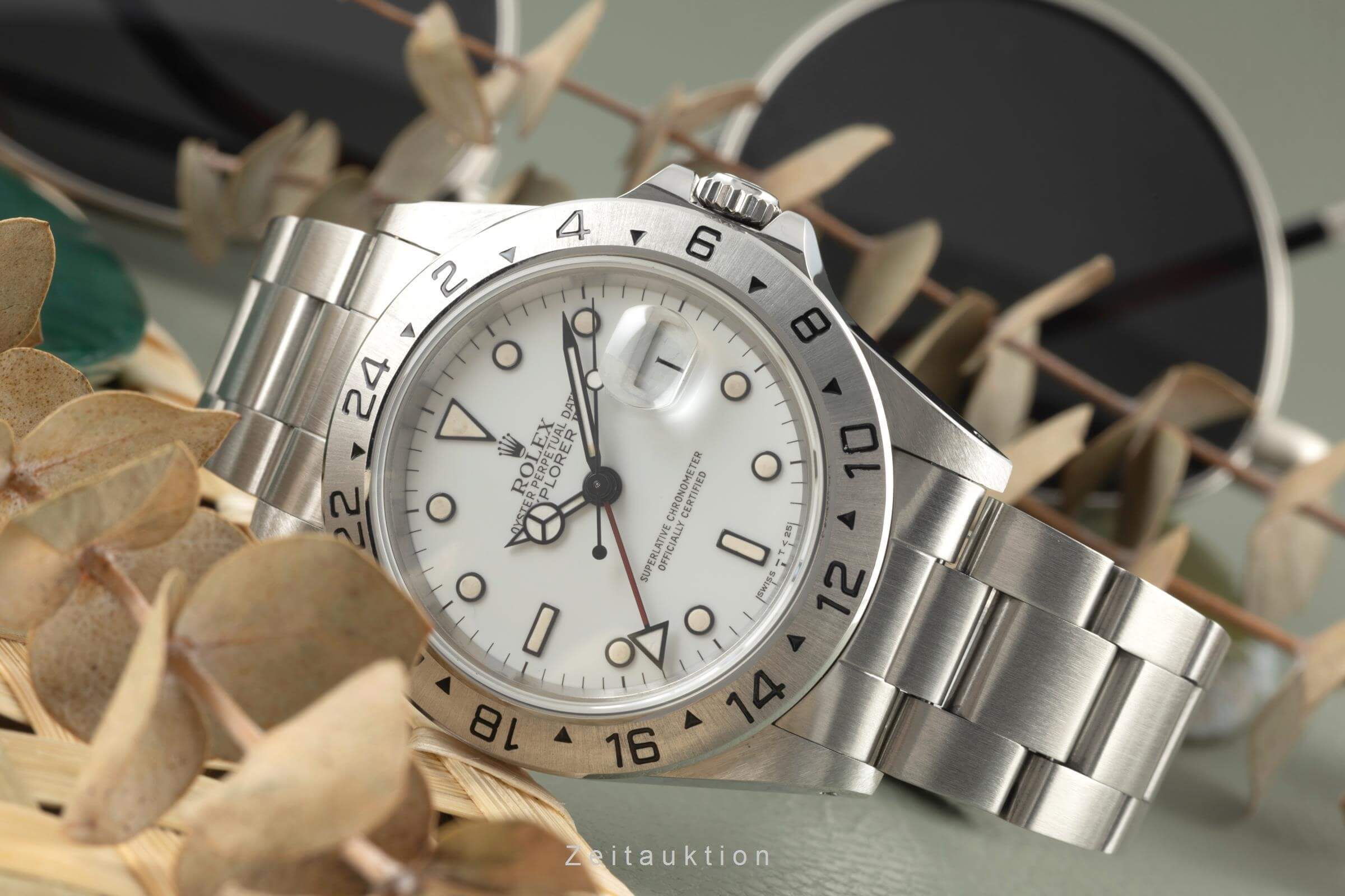 Rolex Explorer II acciaio automatismo orologio da uomo 16570  [2401898]