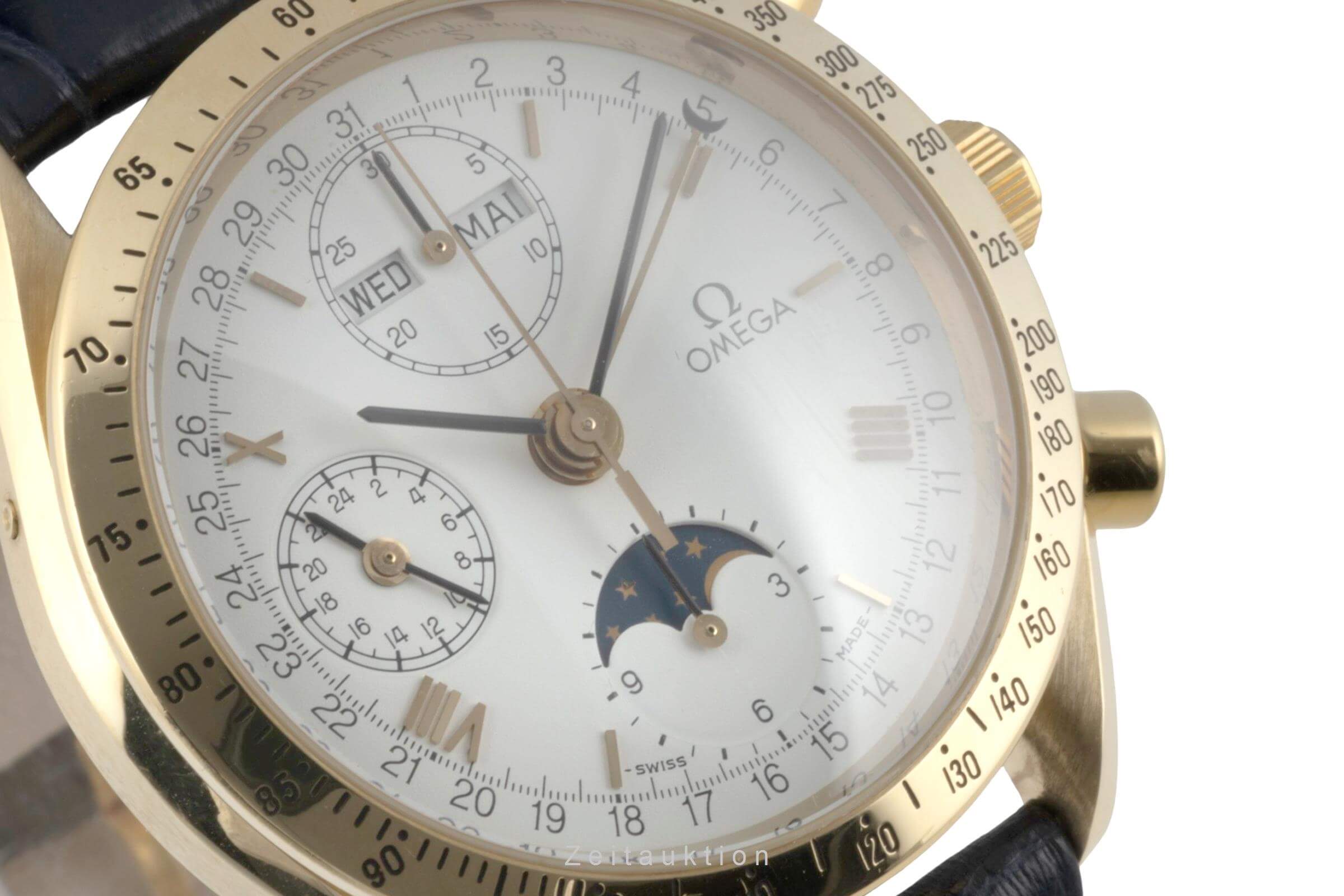 Omega Speedmaster cronografo oro 18 ct automatismo orologio da uomo 3131.20 LP: 21300EUR  [2401943]