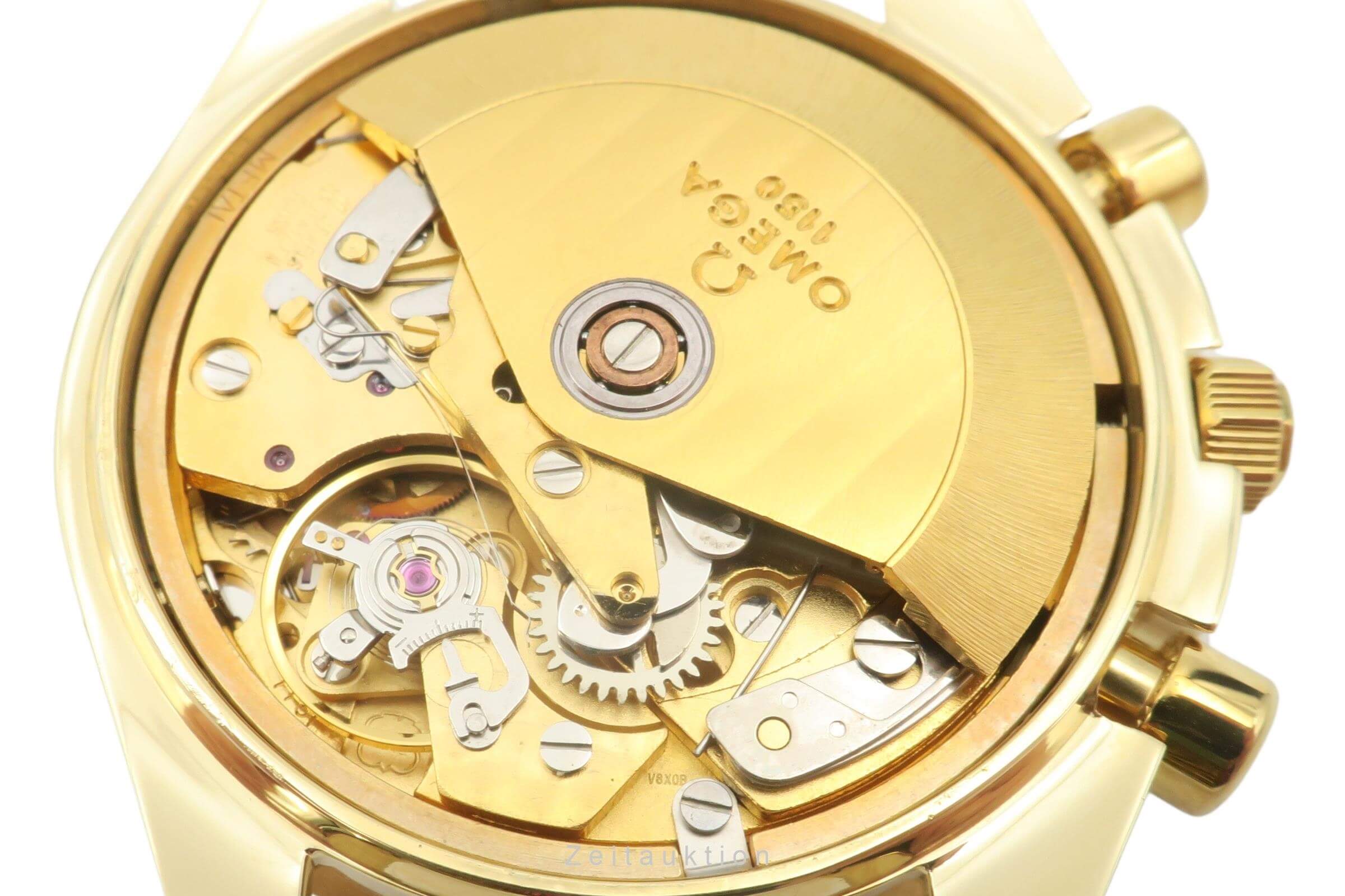 Omega Speedmaster cronografo oro 18 ct automatismo orologio da uomo 3131.20 LP: 21300EUR  [2401943]