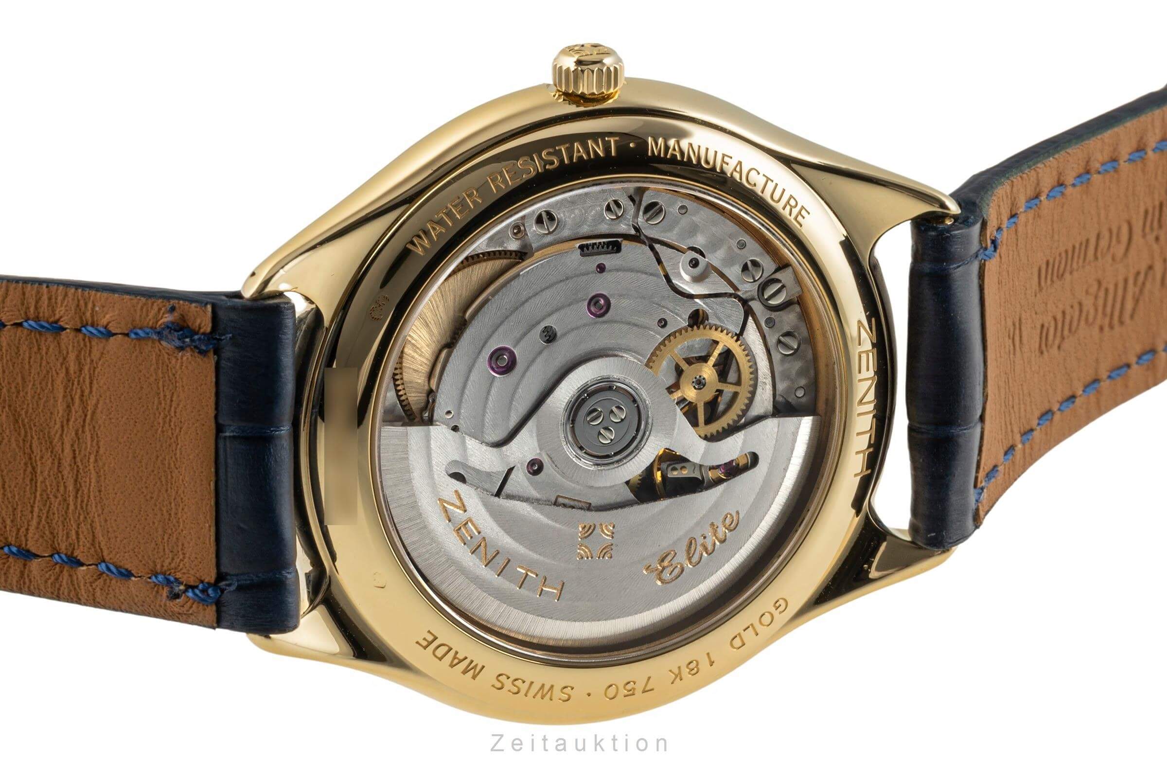 Zenith Elite 18K (0,750) Gelbgold Automatik Gold Ref. 30.0040.680 VP: 15100,- € [2402011]