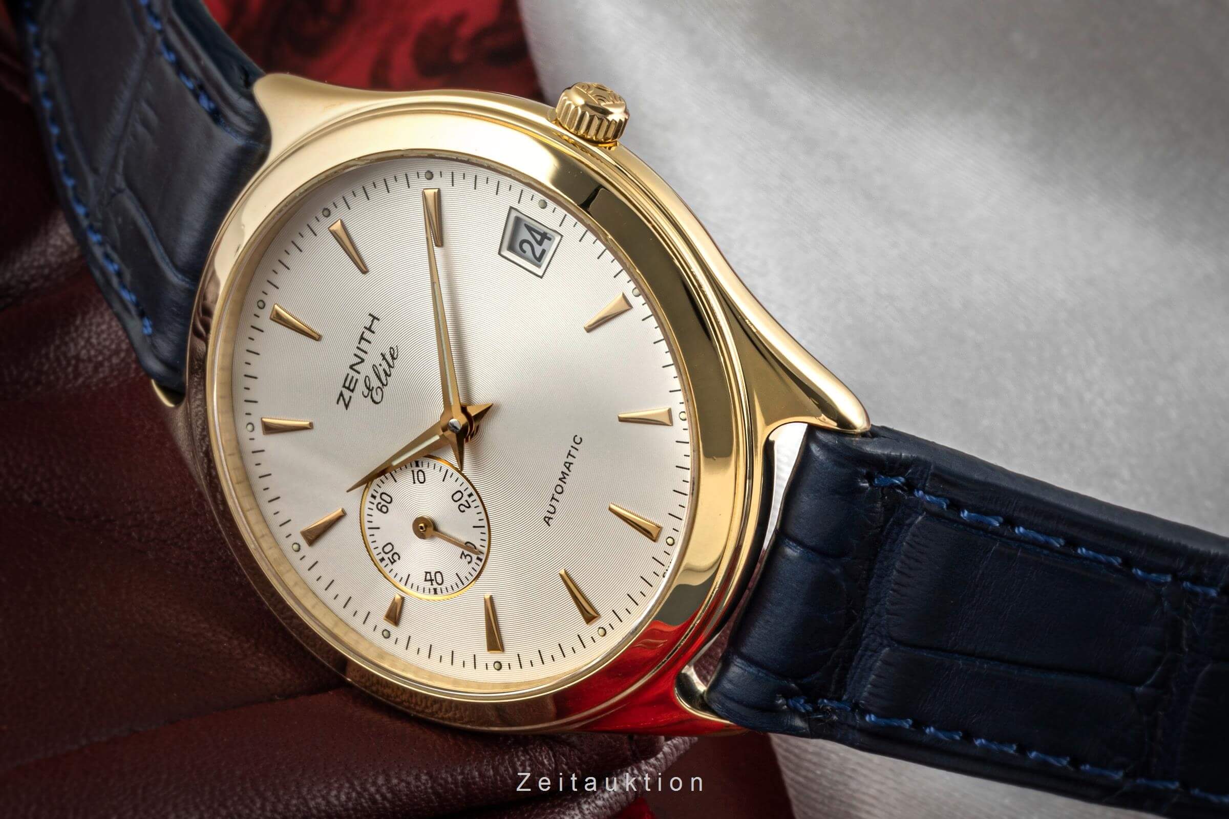 Zenith Elite 18K (0,750) Gelbgold Automatik Gold Ref. 30.0040.680 VP: 15100,- € [2402011]
