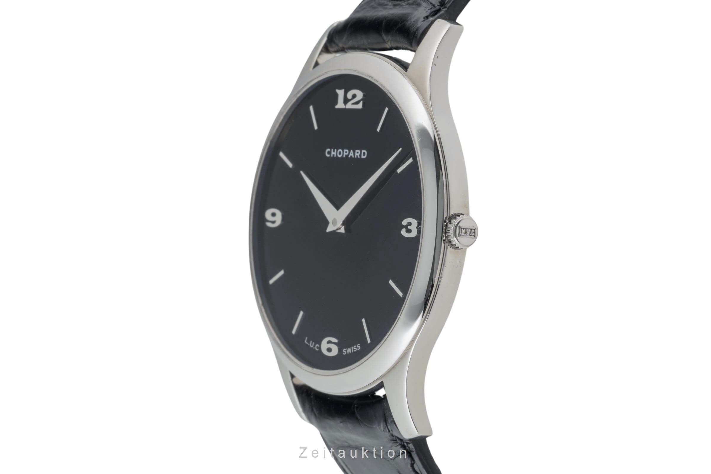 Chopard L.U.C. 18 ct white gold automatic men's watch 16/1902 LP: 17000EUR  [2402156]