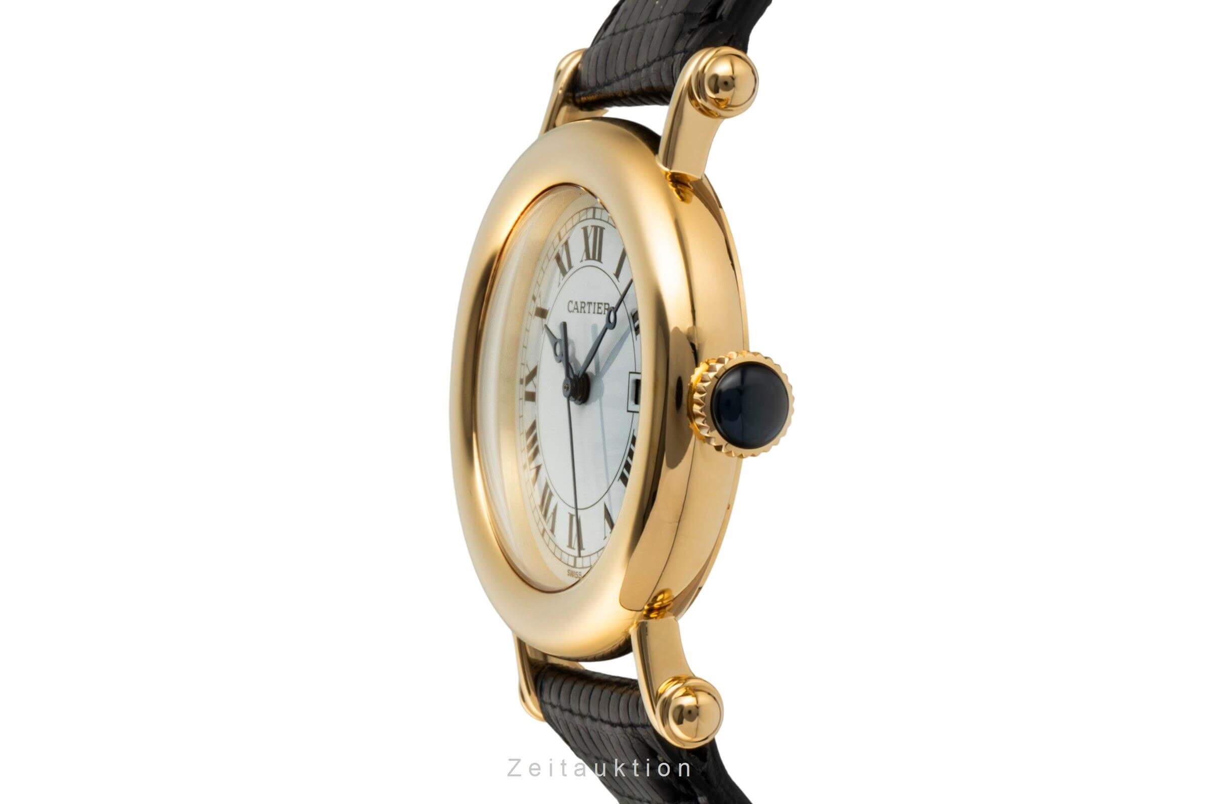 Cartier Diabolo oro 18 ct quarzo orologio da donna W1507651, 14200 LP: 11000EUR  [2402195]