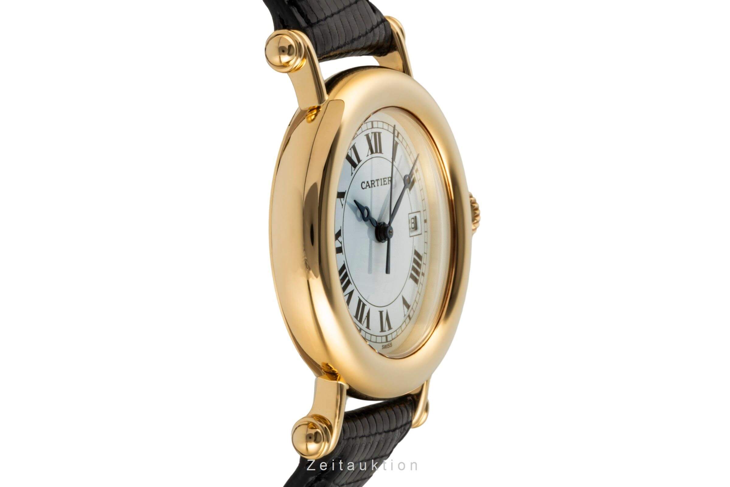 Cartier Diabolo oro 18 ct quarzo orologio da donna W1507651, 14200 LP: 11000EUR  [2402195]