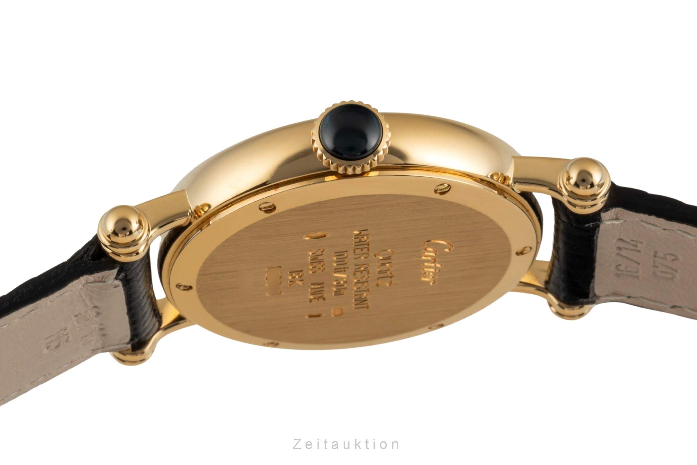 Cartier Diabolo oro 18 ct quarzo orologio da donna W1507651, 14200 LP: 11000EUR  [2402195]
