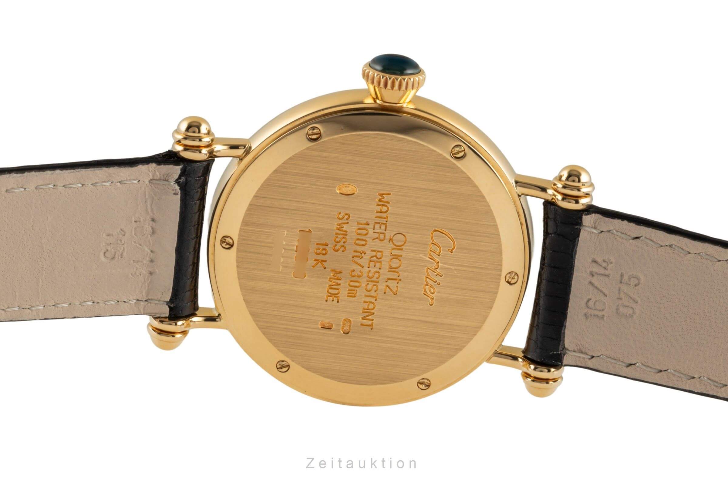 Cartier Diabolo oro 18 ct quarzo orologio da donna W1507651, 14200 LP: 11000EUR  [2402195]