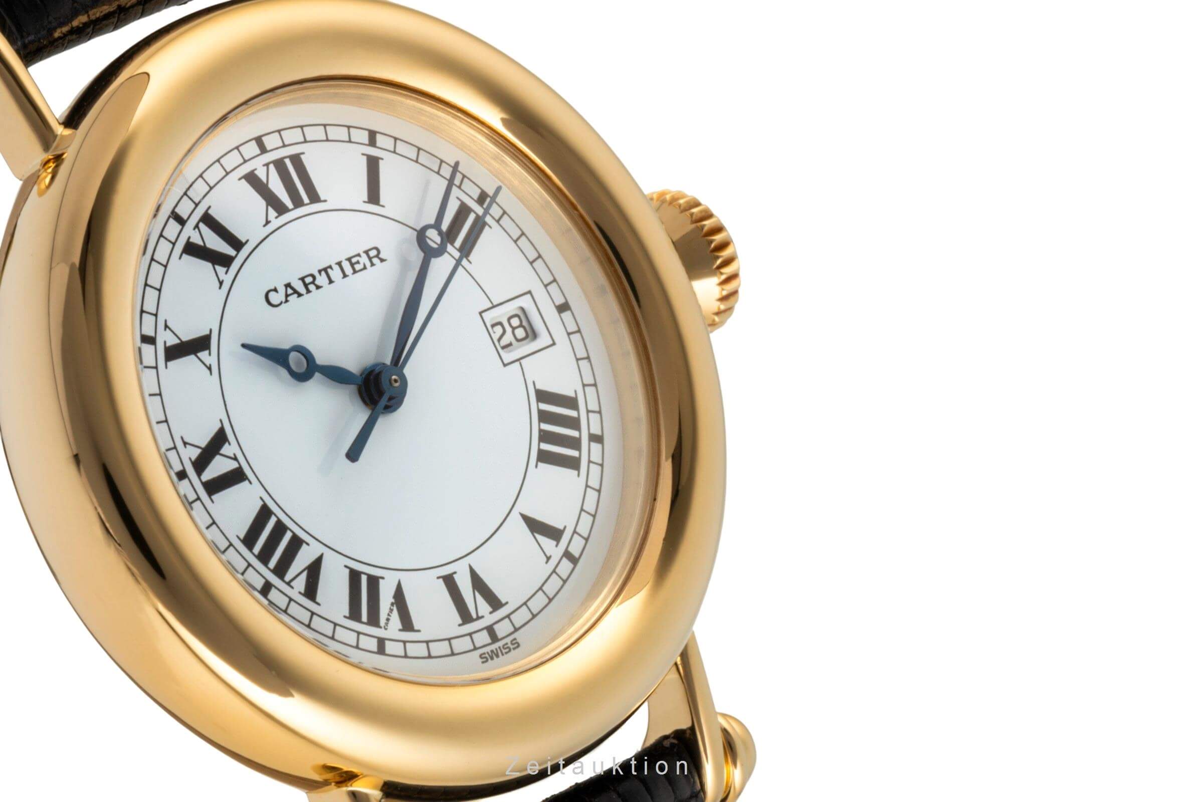Cartier Diabolo oro 18 ct quarzo orologio da donna W1507651, 14200 LP: 11000EUR  [2402195]