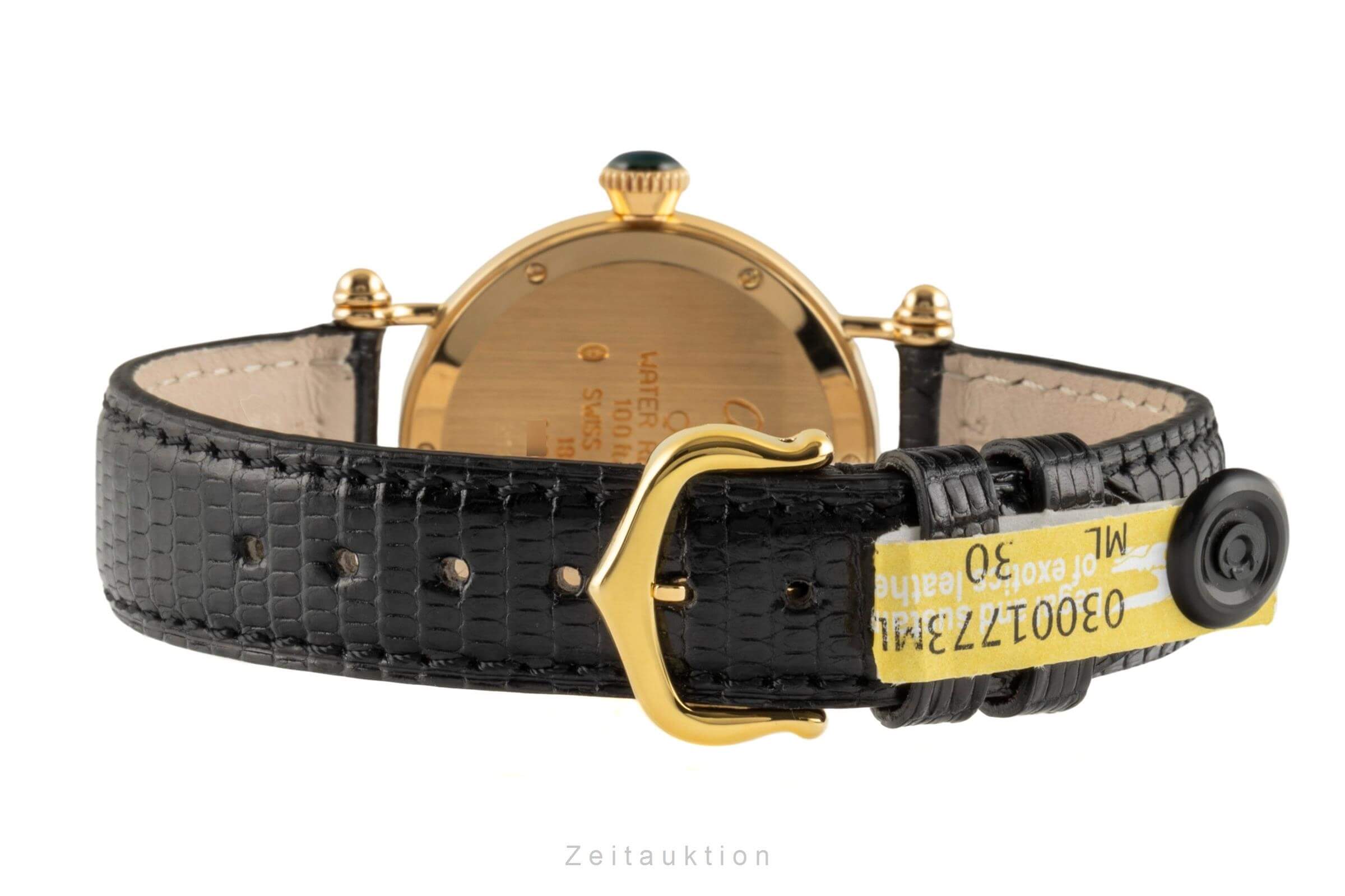 Cartier Diabolo oro 18 ct quarzo orologio da donna W1507651, 14200 LP: 11000EUR  [2402195]