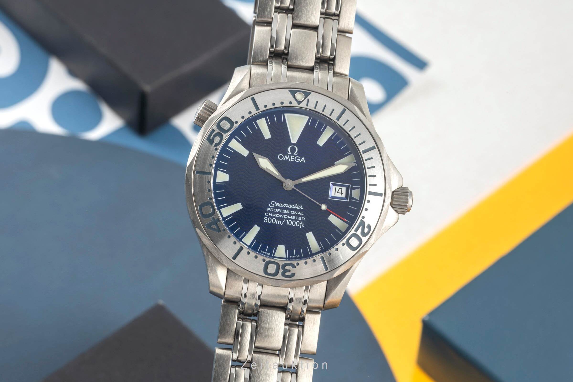 Omega Seamaster titanium automatic men's watch 2231.80.00  [2402238]