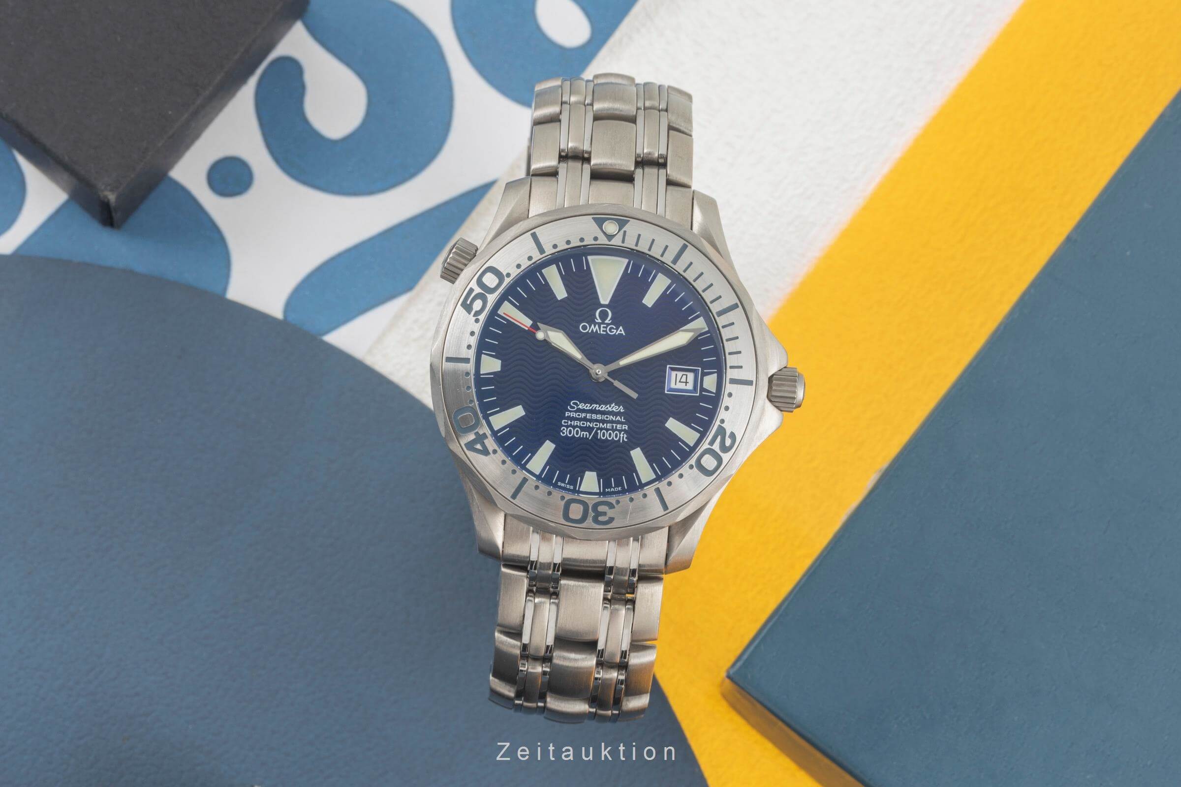 Omega Seamaster titanium automatic men's watch 2231.80.00  [2402238]