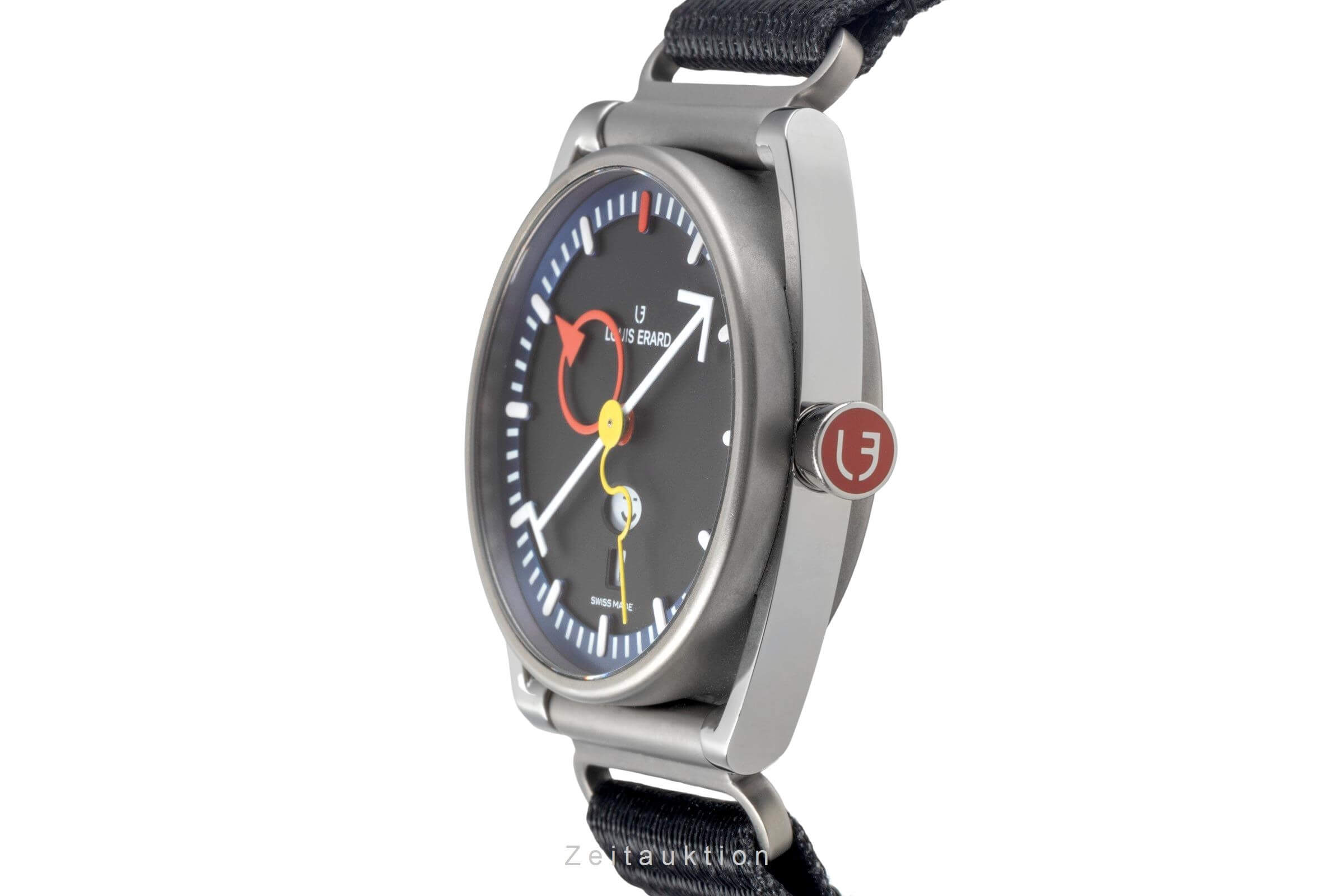 Alain Silberstein Louis Erard titanio automatismo 75357TT15