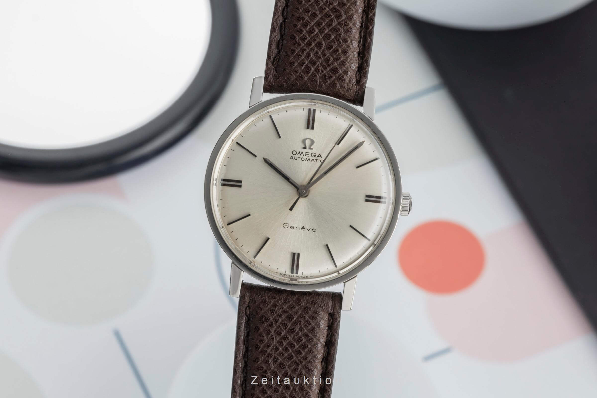 Omega Geneve steel automatic men's watch 161.009 SP Vintage  [2402353]