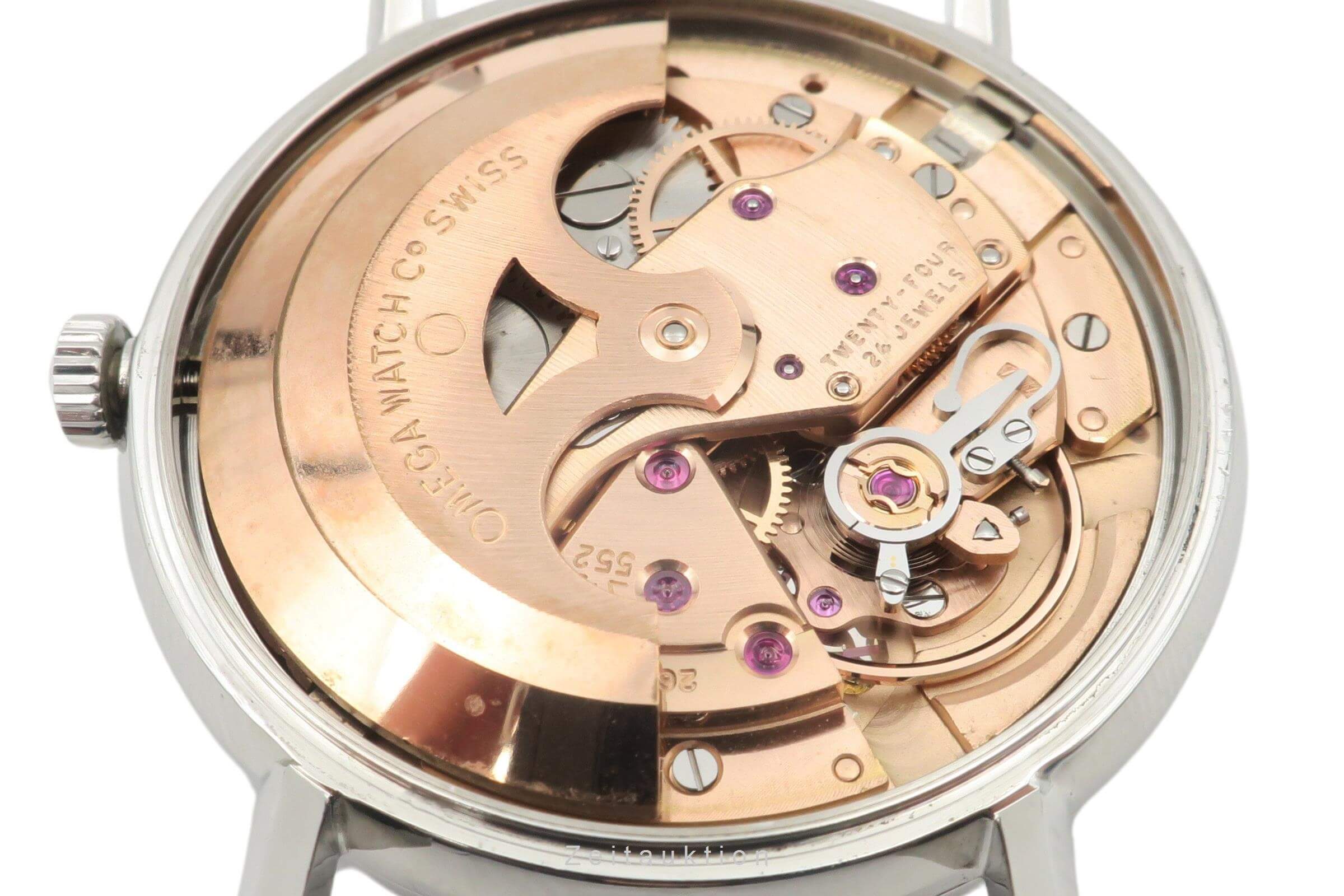 Omega Geneve acciaio automatismo orologio da uomo 161.009 SP Vintage  [2402353]