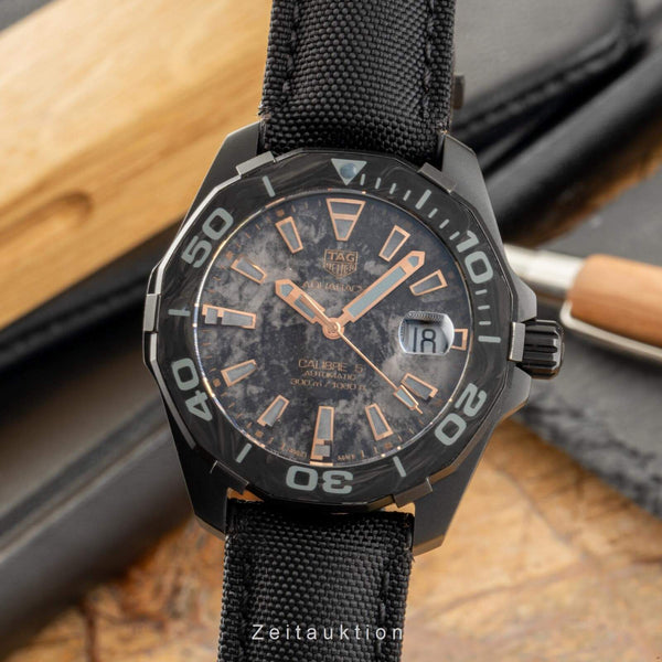 Tag Heuer Aquaracer Titan Carbon Automatik Herrenuhr WBD218A.FC6445 Limited  [2402426]