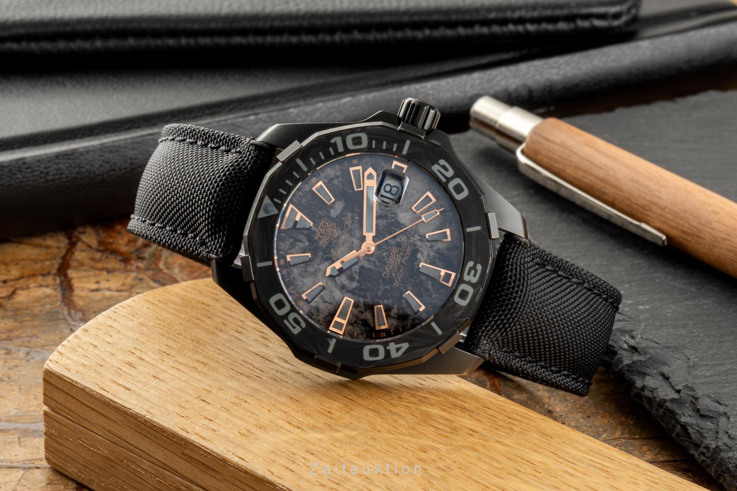 TAG Heuer AQUARACER 腕時計 Tag Heuer Aquaracer titanium automatic Kal. Calibre 5 Ref. WBD218A