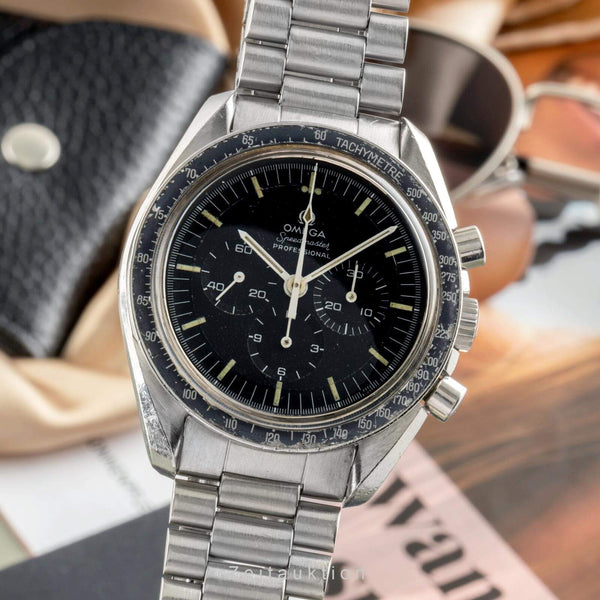 Omega Speedmaster Moonwatch cronógrafo acero cuerda manual reloj para caballeros 145.022-71ST Vintage  [2402448]