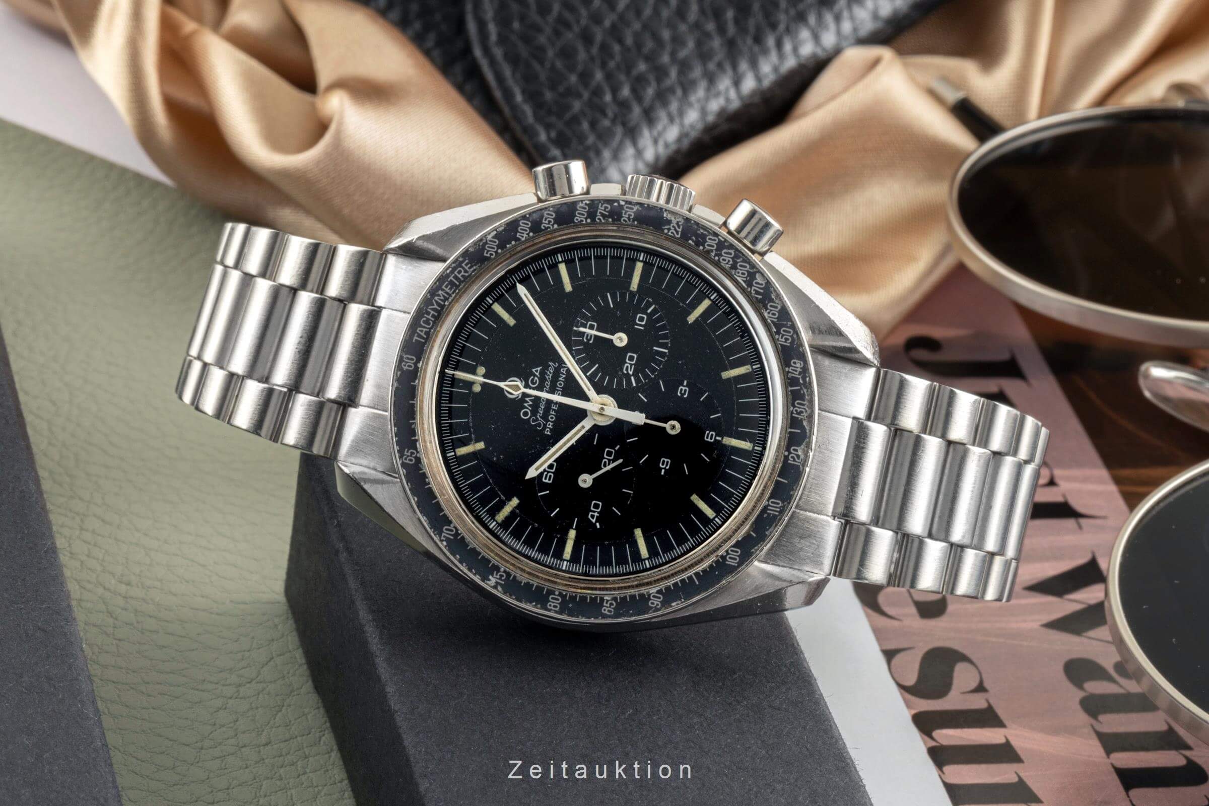 Omega Speedmaster Moonwatch cronógrafo acero cuerda manual reloj para caballeros 145.022-71ST Vintage  [2402448]