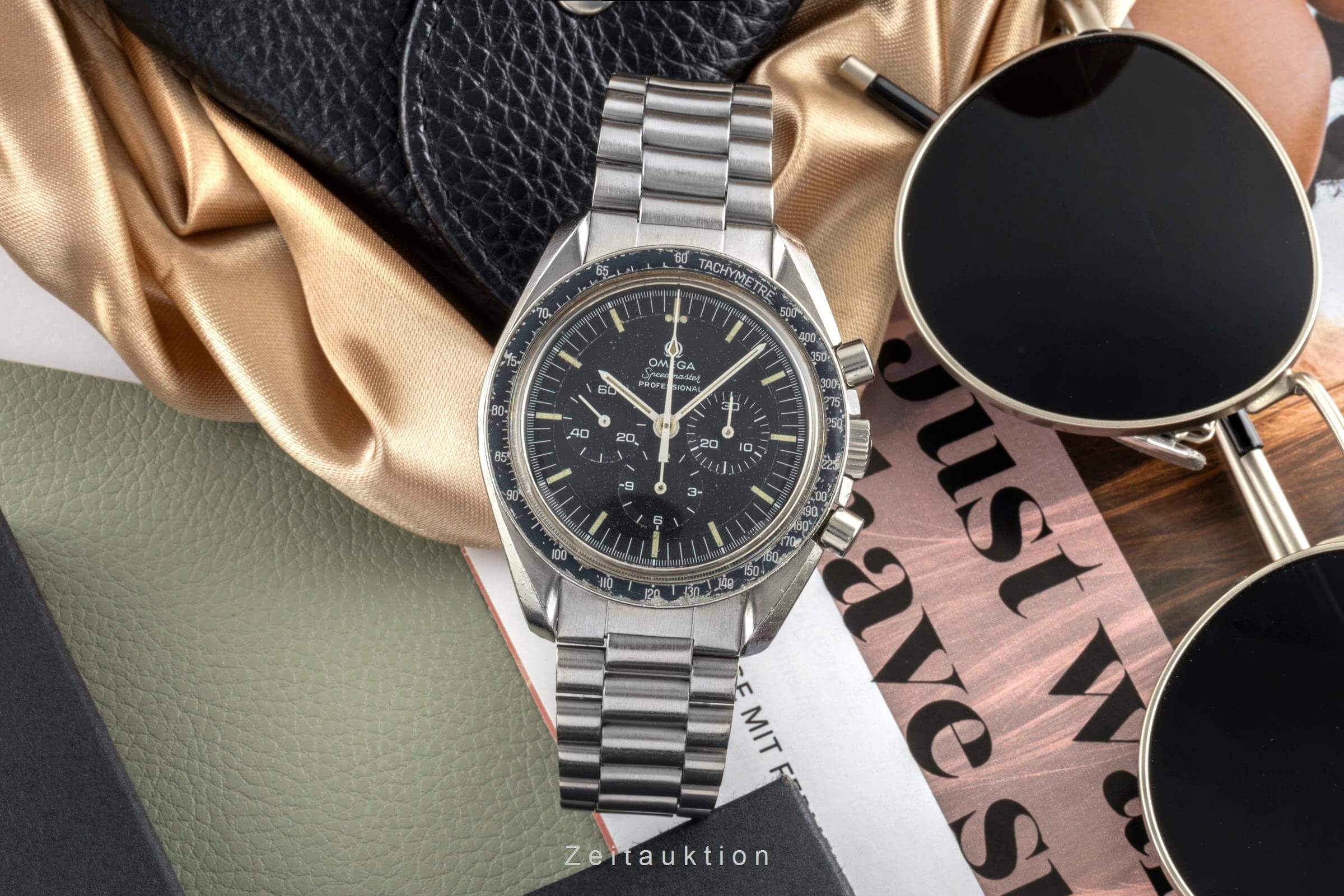 Omega Speedmaster Moonwatch cronógrafo acero cuerda manual reloj para caballeros 145.022-71ST Vintage  [2402448]