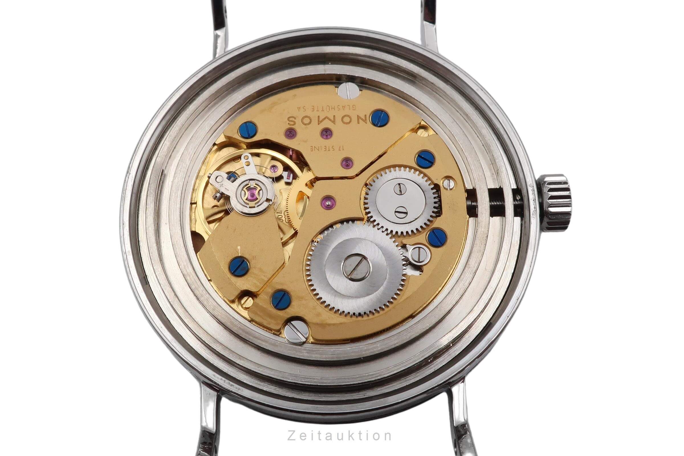 Nomos Tangente steel manual winding men's watch 101 LP: 1660EUR  [2402477]