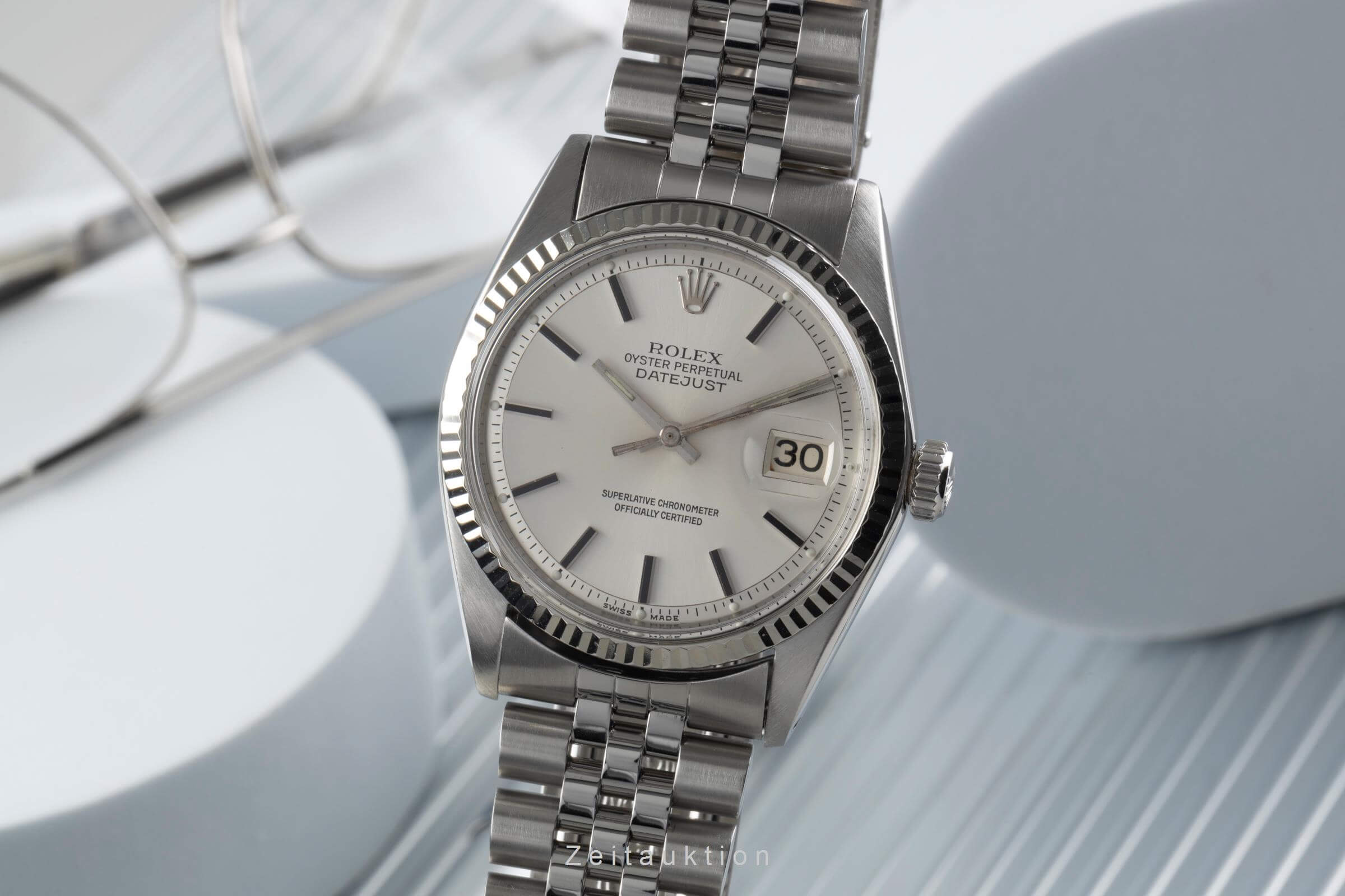 Rolex Datejust steel / white gold automatic Kal. 1560 Ref. 1601