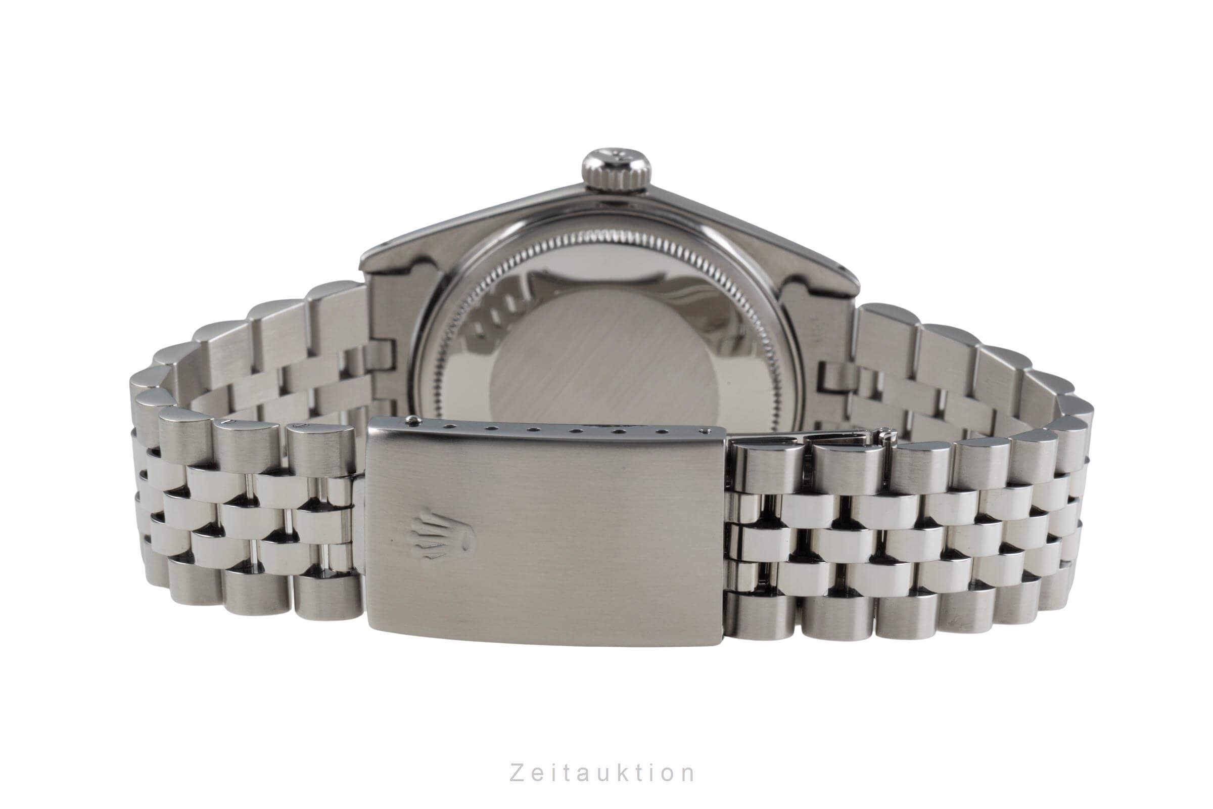 Rolex Datejust steel / white gold automatic men's watch 1601  [2402511]