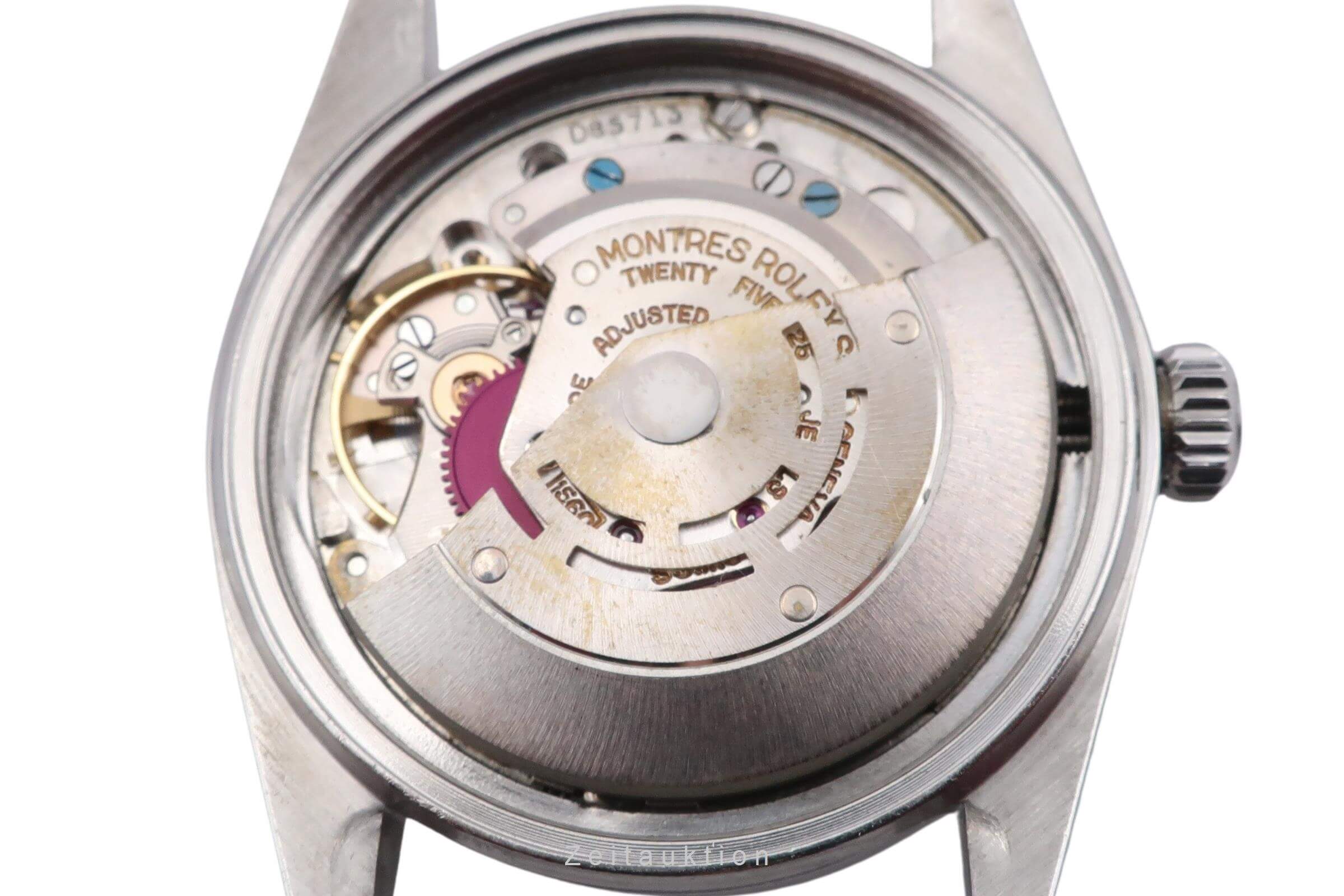 Rolex Datejust steel / white gold automatic men's watch 1601  [2402511]