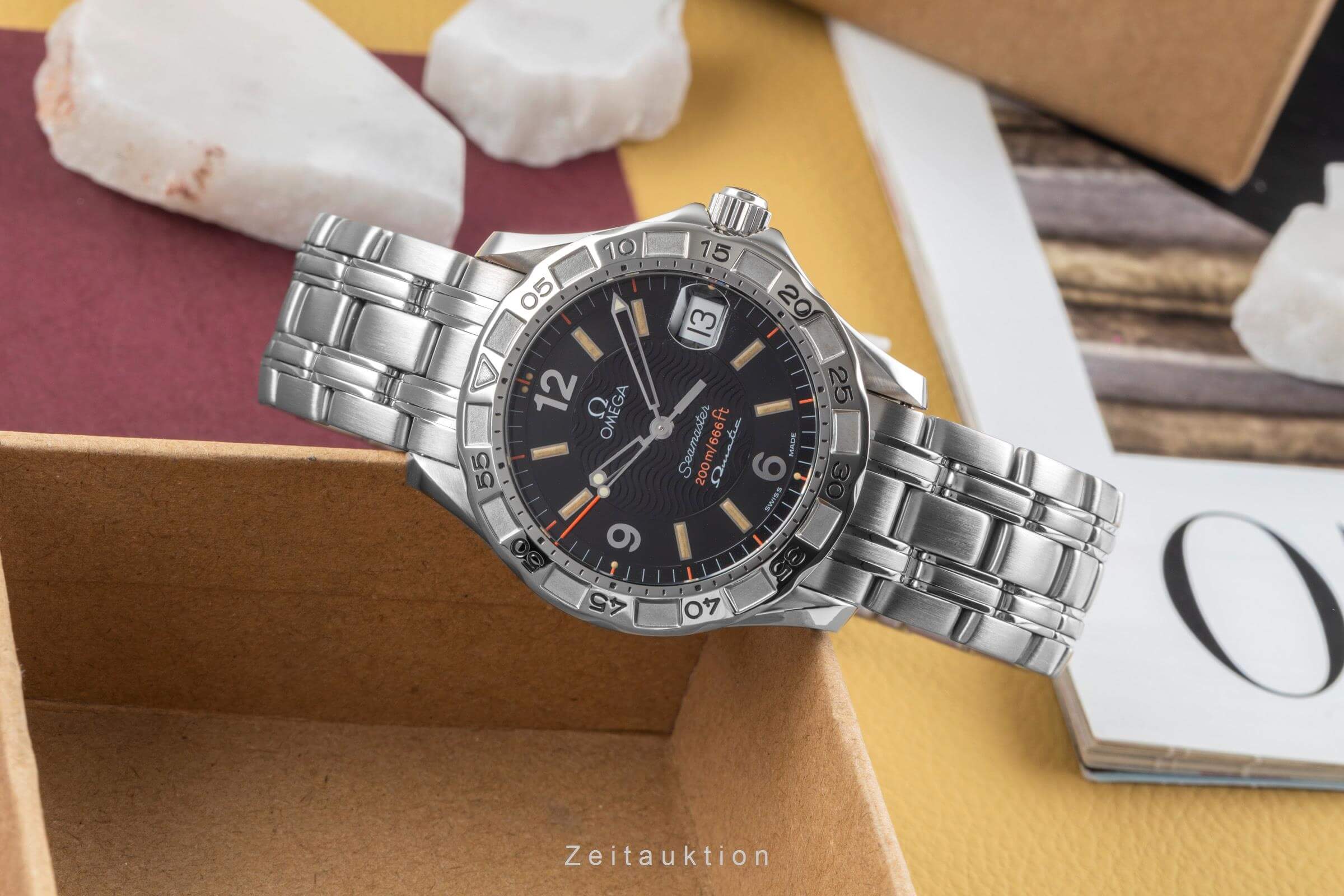 時計 OMEGA Seamaster Professional Omega Seamaster steel quartz Kal. 1400 Ref. 2514.50.00, 196.1526