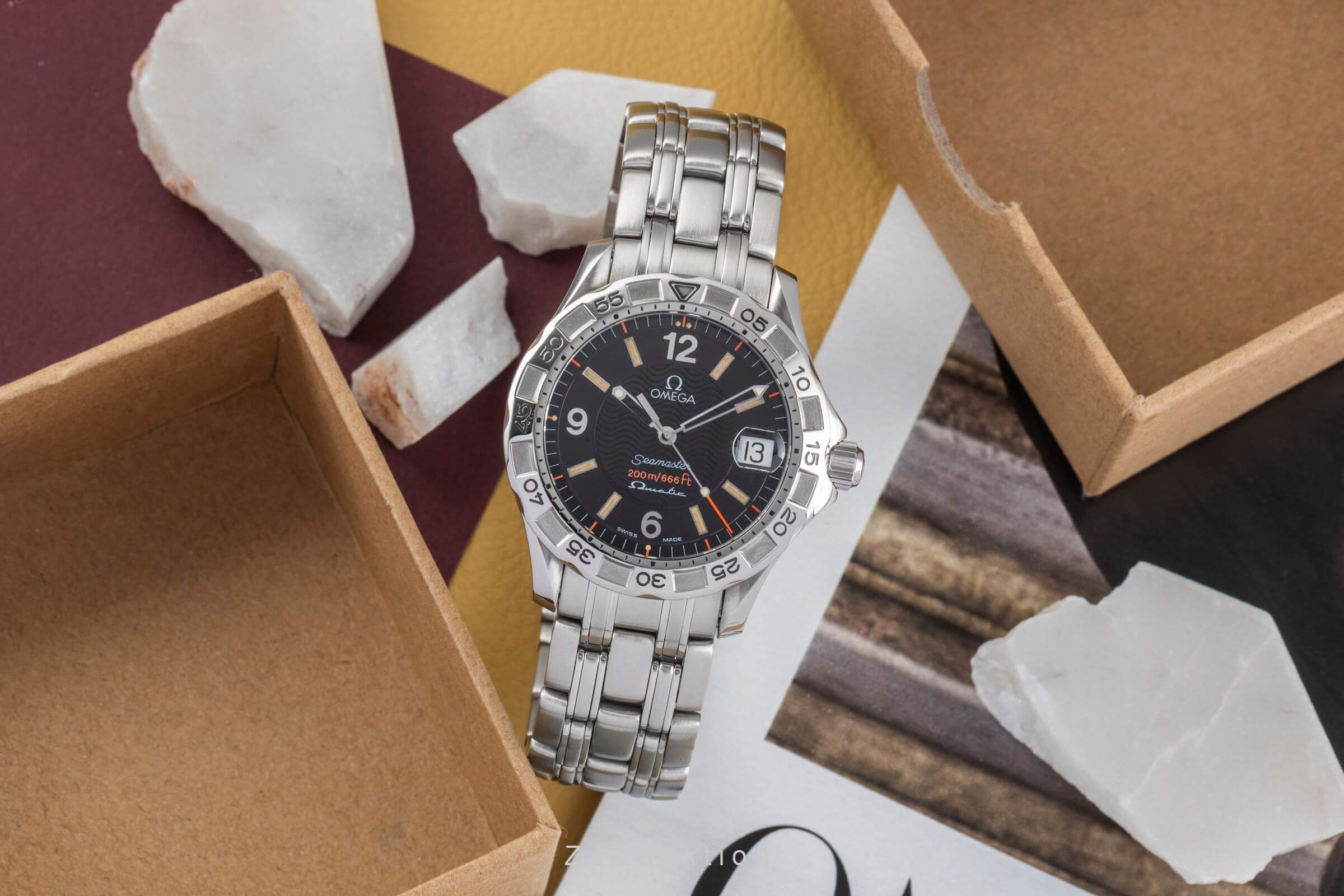 Omega Seamaster acero cuarzo unisex 2514.50.00, 196.1526  [2402556]