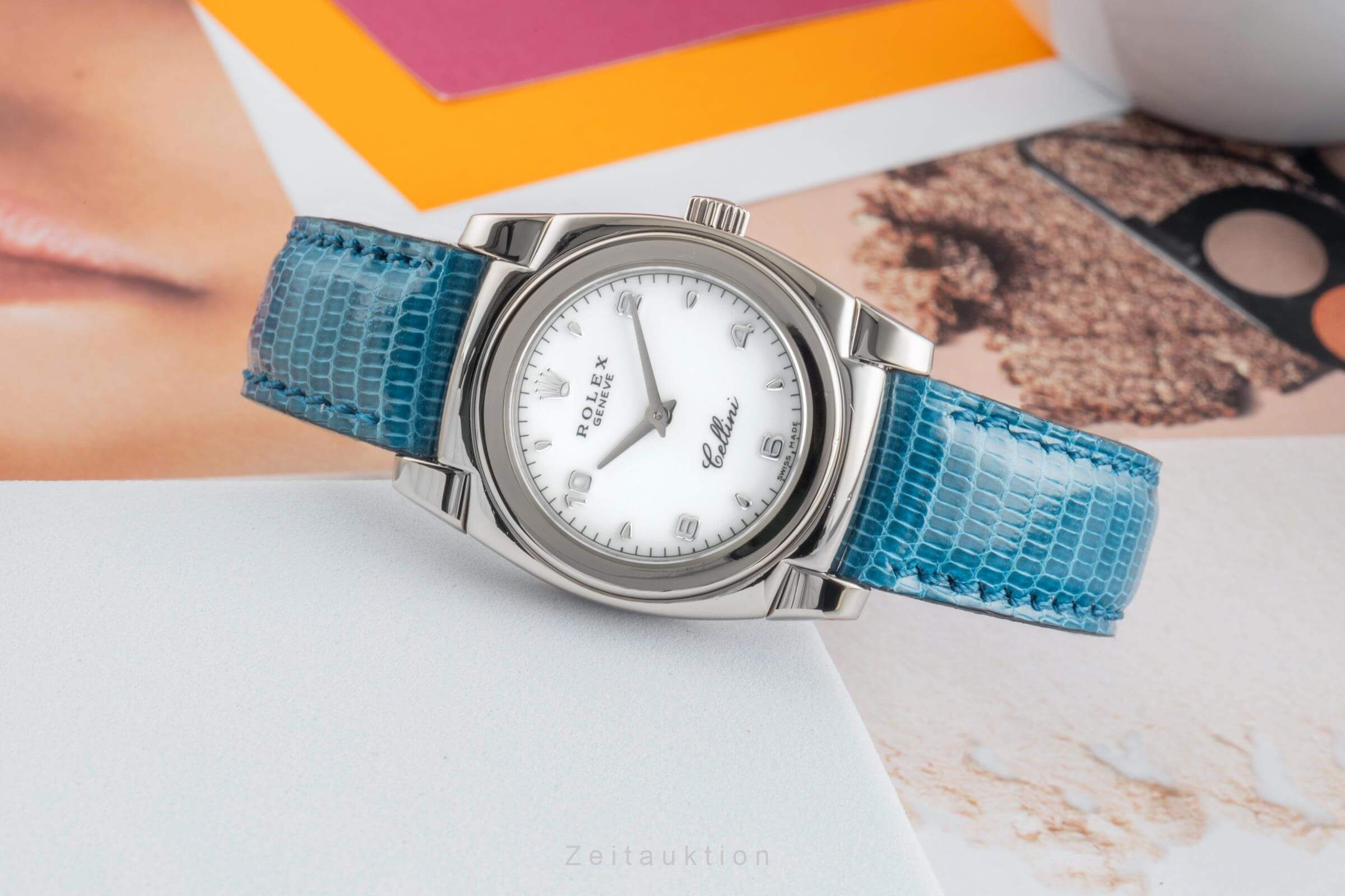 Rolex Cellini 18K (0,750) Weissgold Handaufzug Damenuhr Gold Ref. 5310 Klassiker [2402585]