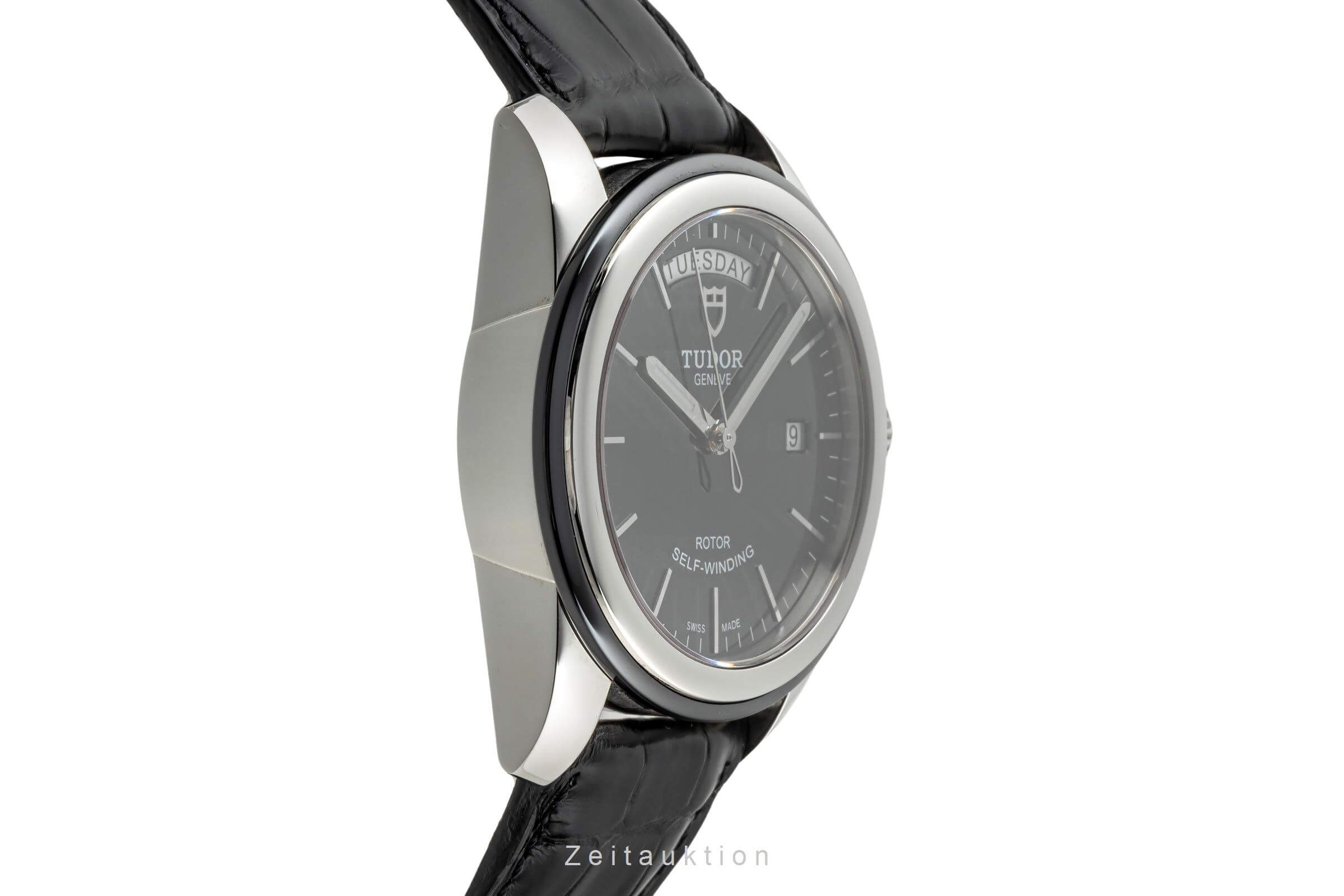 Tudor Glamour Date-Day acciaio automatismo orologio da uomo 56010N  [2402618]