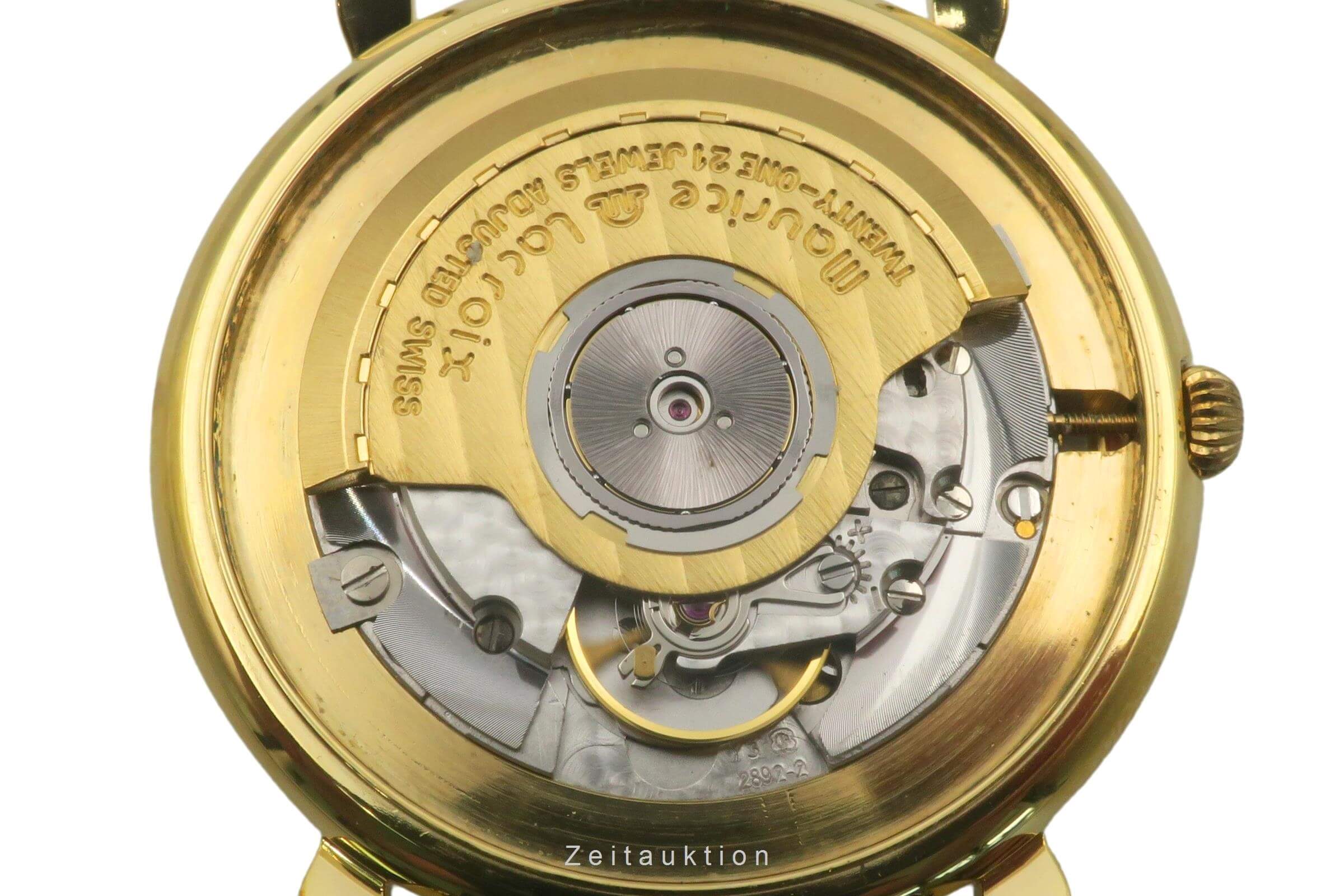 Maurice Lacroix Masterpiece gold-plated automatic men's watch 13111  [2402630]