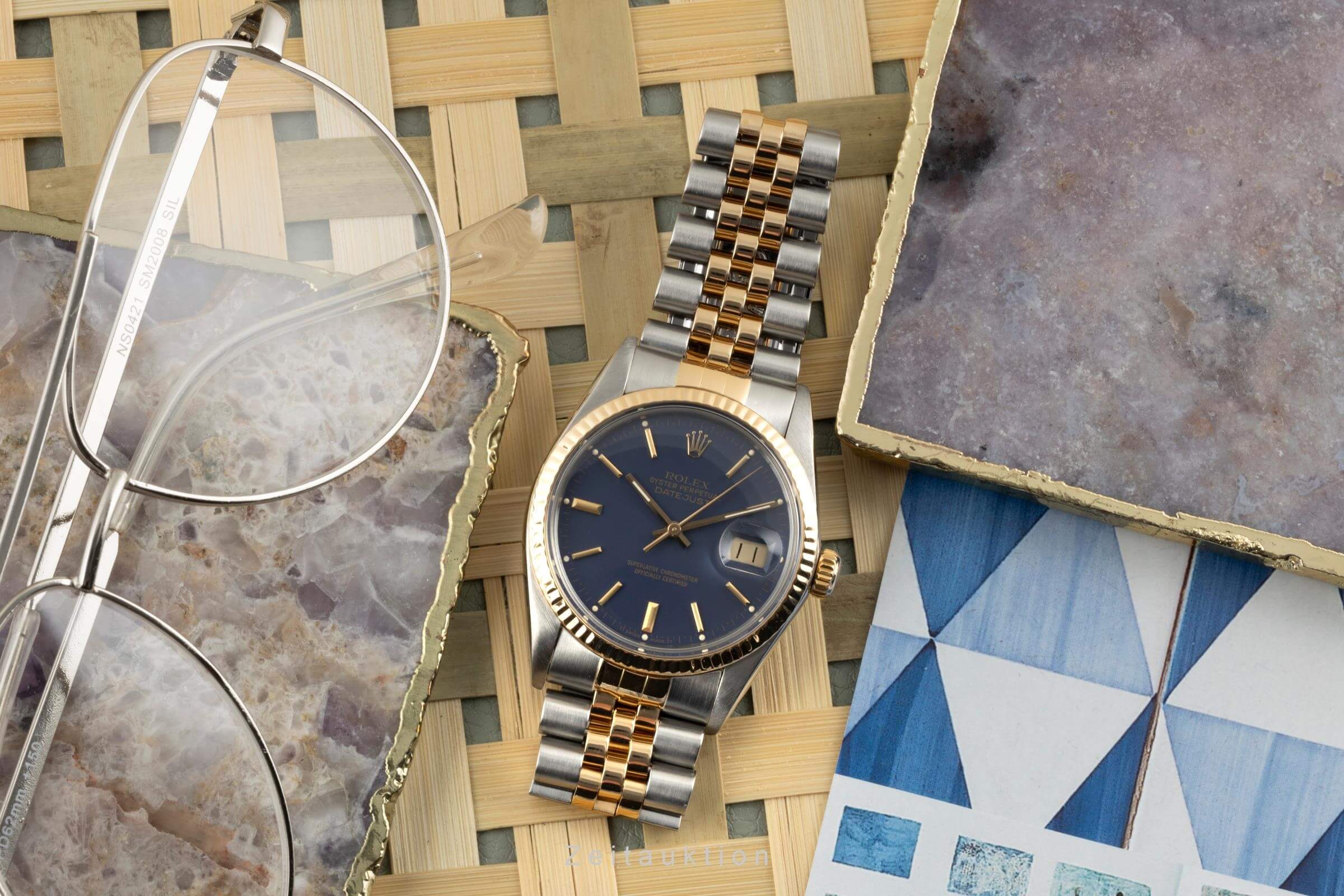 Rolex Datejust acciaio / oro automatismo orologio da uomo 16013 LP: 13550EUR  [2402650]