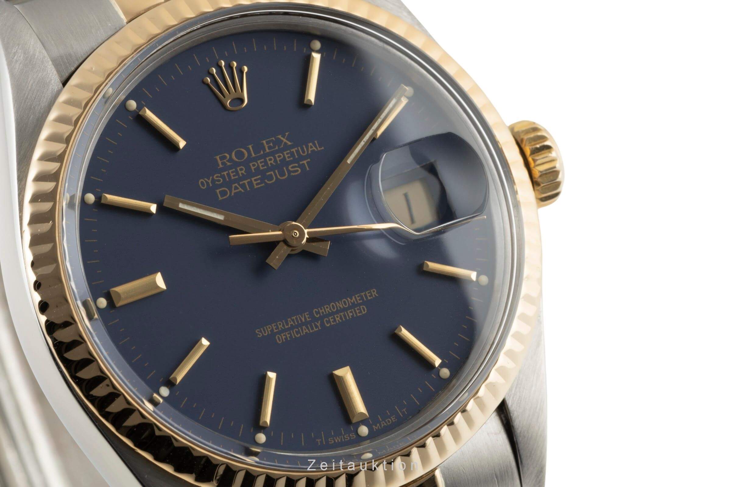 Rolex Datejust acciaio / oro automatismo orologio da uomo 16013 LP: 13550EUR  [2402650]