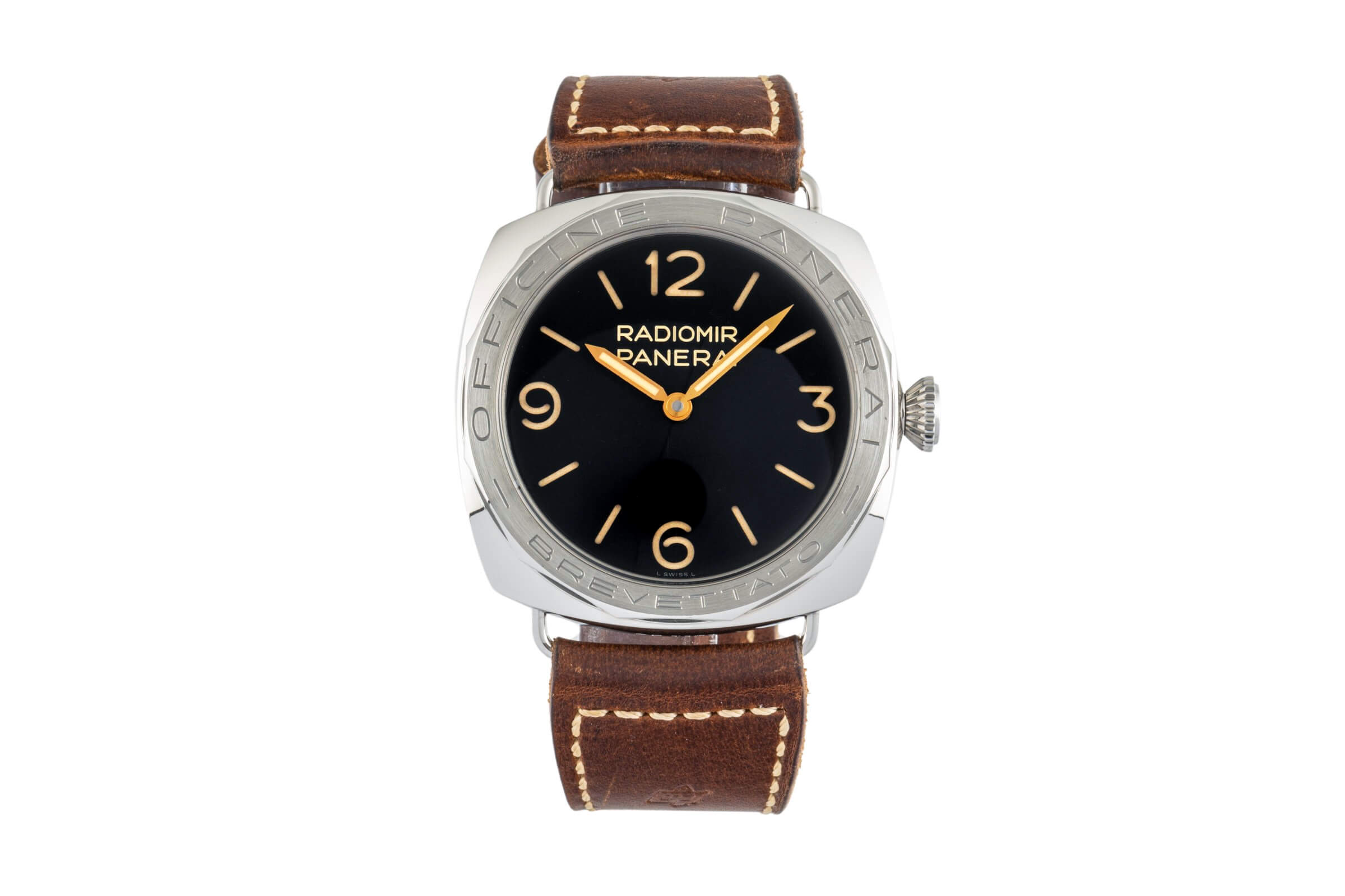 Panerai Radiomir acero cuerda manual reloj para caballeros PAM00685  [2402721]