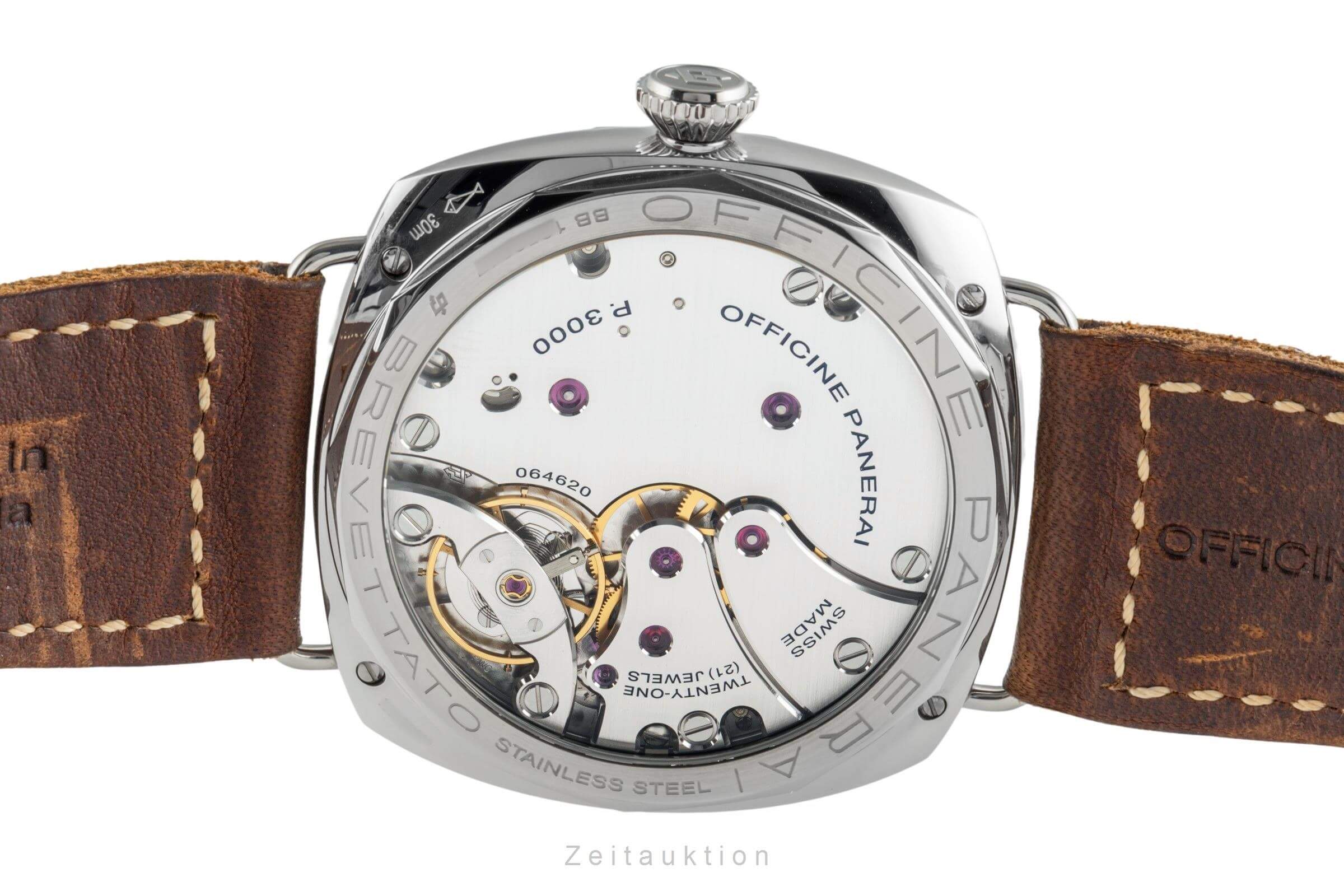 Panerai Radiomir acero cuerda manual reloj para caballeros PAM00685  [2402721]