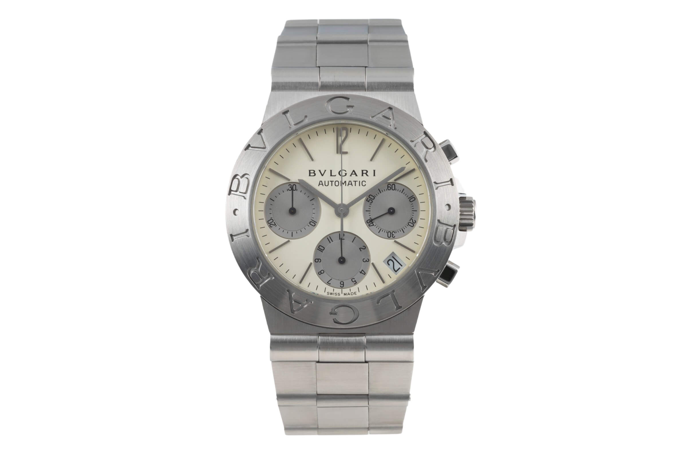 Bvlgari Diagono chronograph steel automatic unisex CH35S  [2402723]