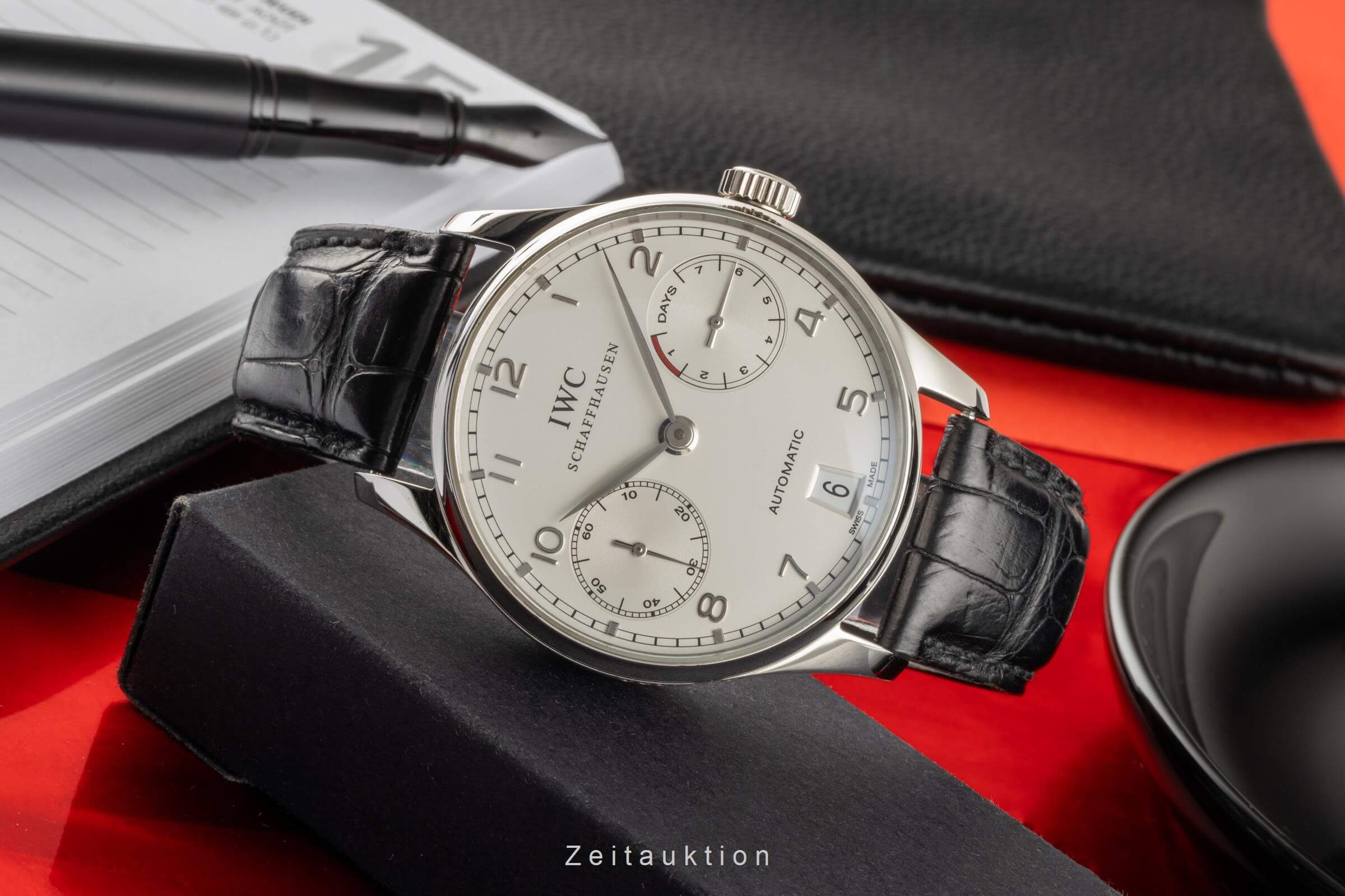 IWC Portugieser Platin Automatik Herrenuhr Ref. IW500104 Limited 500 Pieces [2402806]