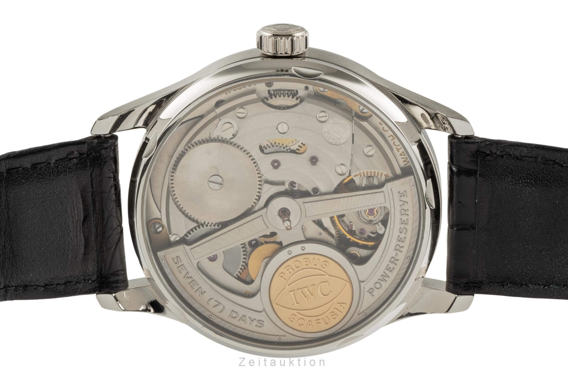 IWC Portugieser Platin Automatik Herrenuhr Ref. IW500104 Limited 500 Pieces [2402806]