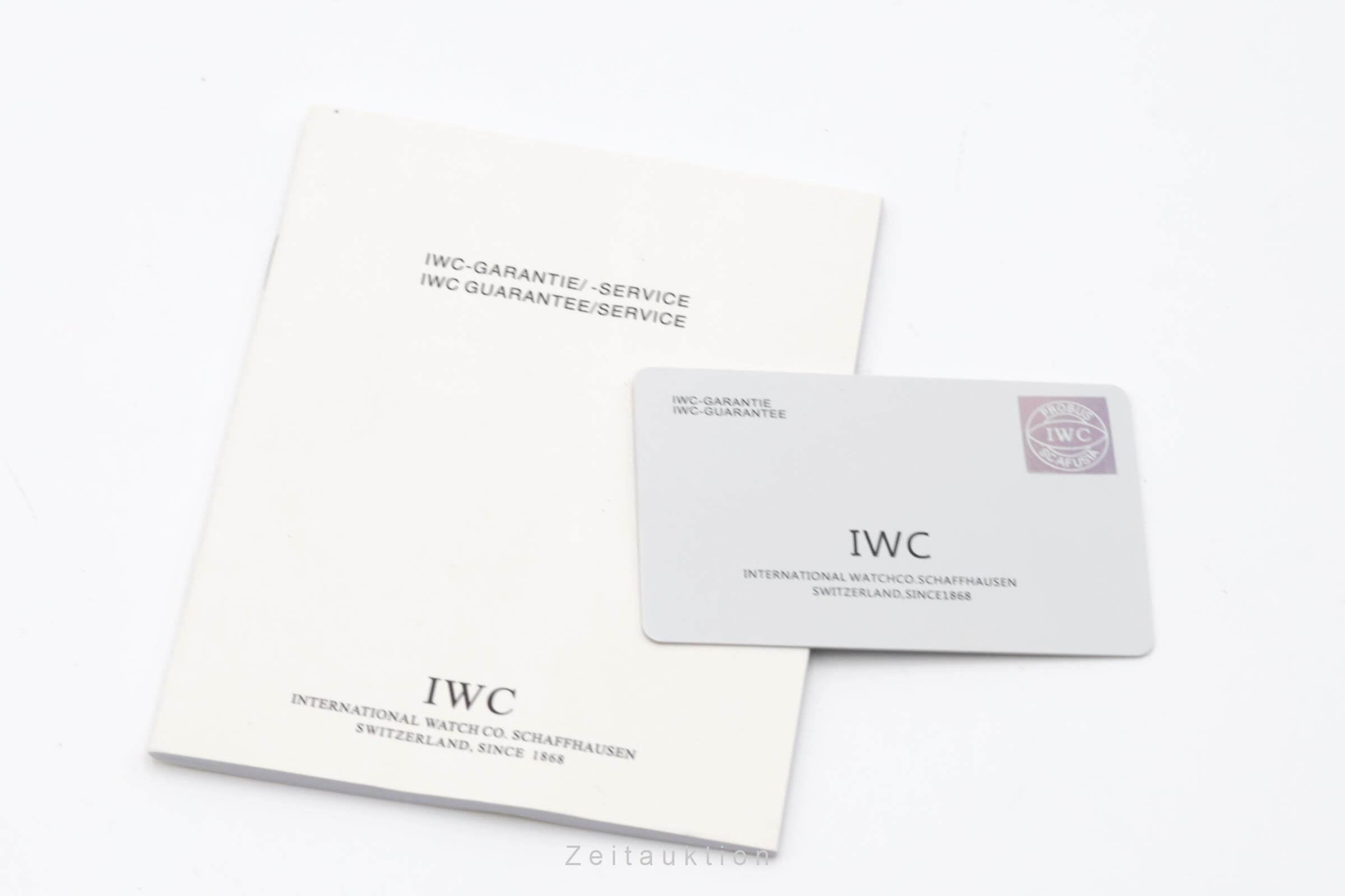 IWC Portugieser Platin Automatik Herrenuhr Ref. IW500104 Limited 500 Pieces [2402806]