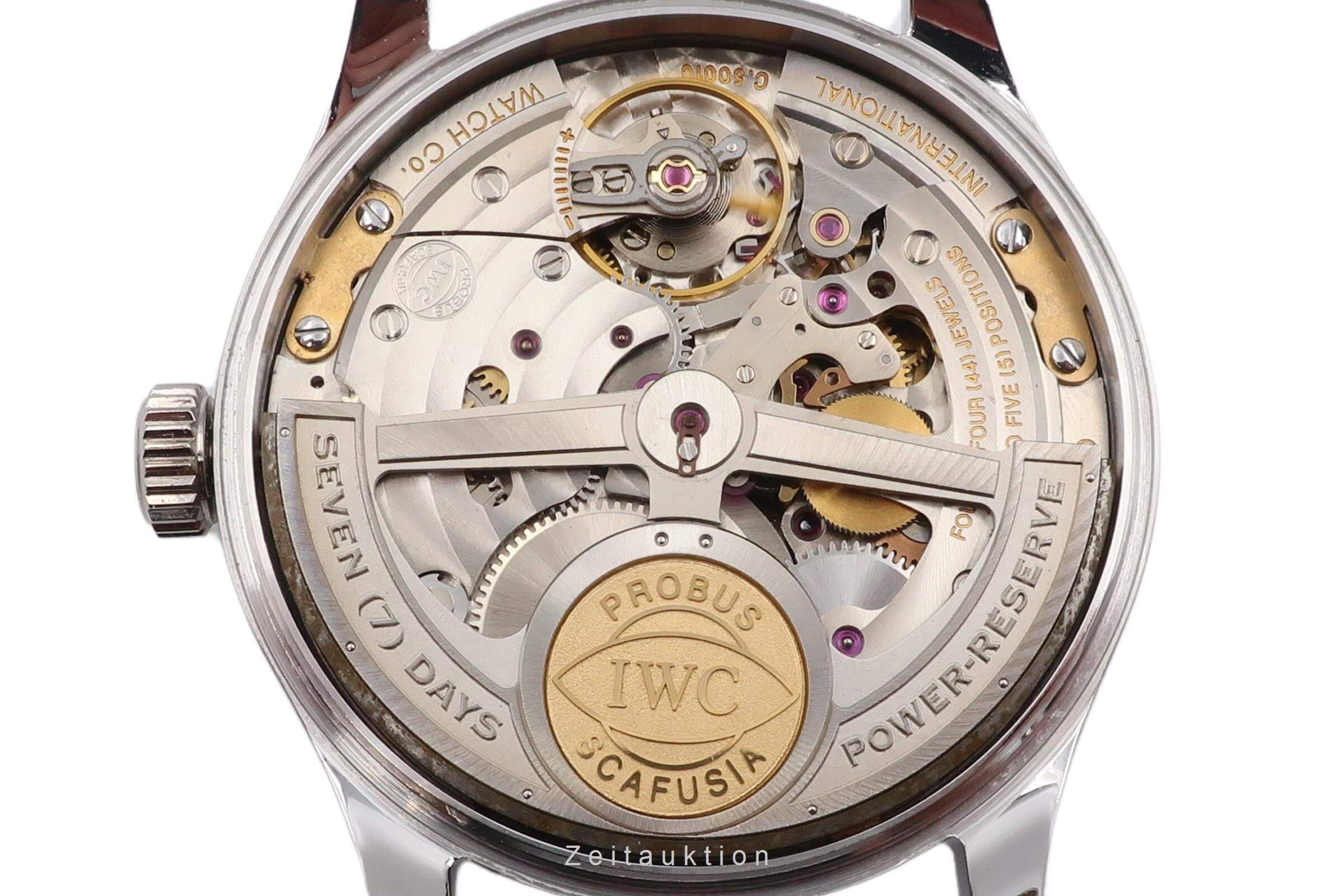 IWC Portugieser Platin Automatik Herrenuhr Ref. IW500104 Limited 500 Pieces [2402806]