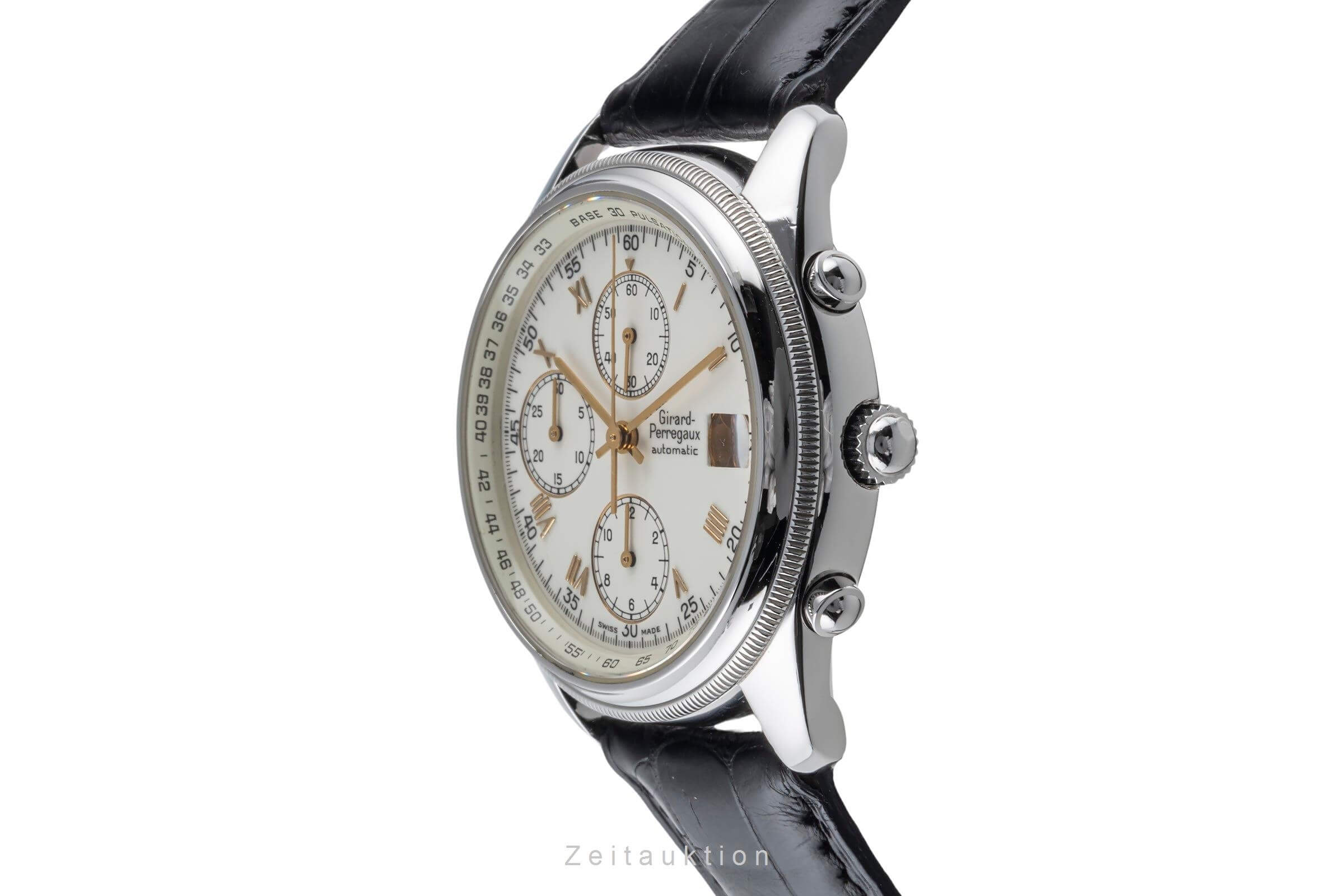 Girard Perregaux GP 4900 cronógrafo acero automático reloj para caballeros 4900  [2402848]