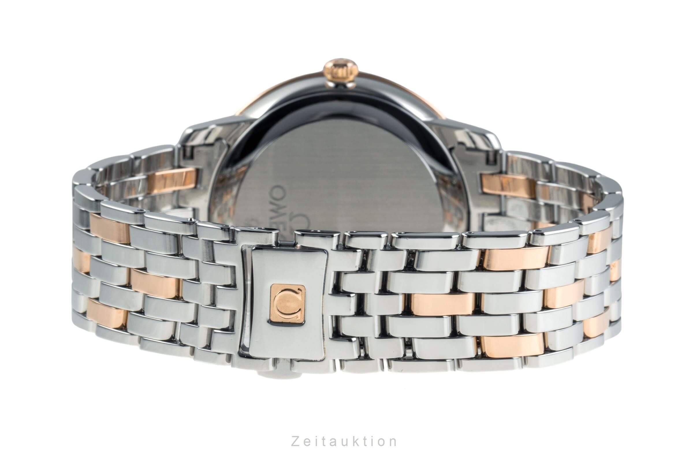 Omega De Ville steel / gold automatic unisex 424.20.37.20.02.002 LP: 9900EUR  [2402962]