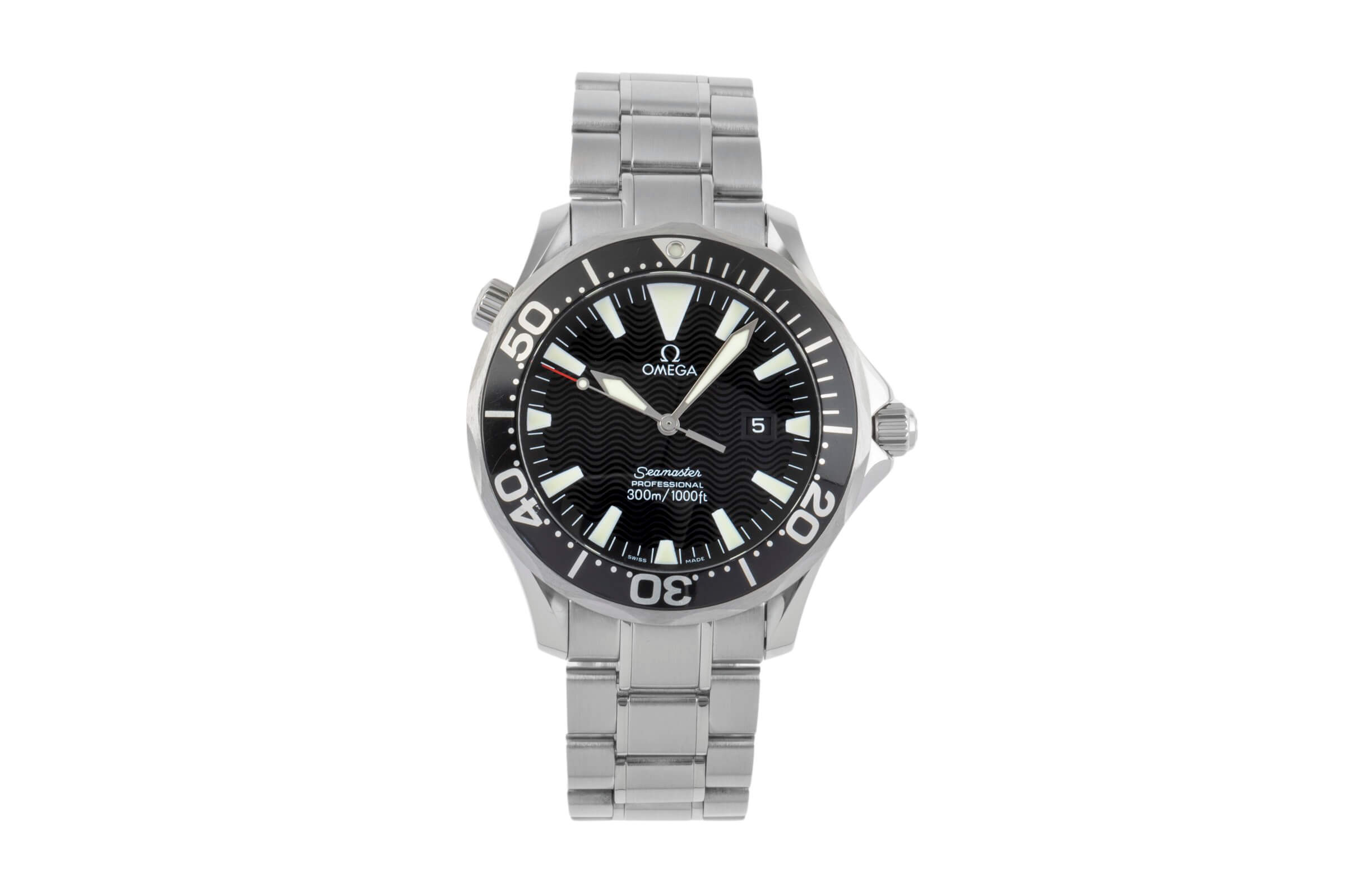 Omega Seamaster steel quartz men's watch 2264.50.00  [2403013]