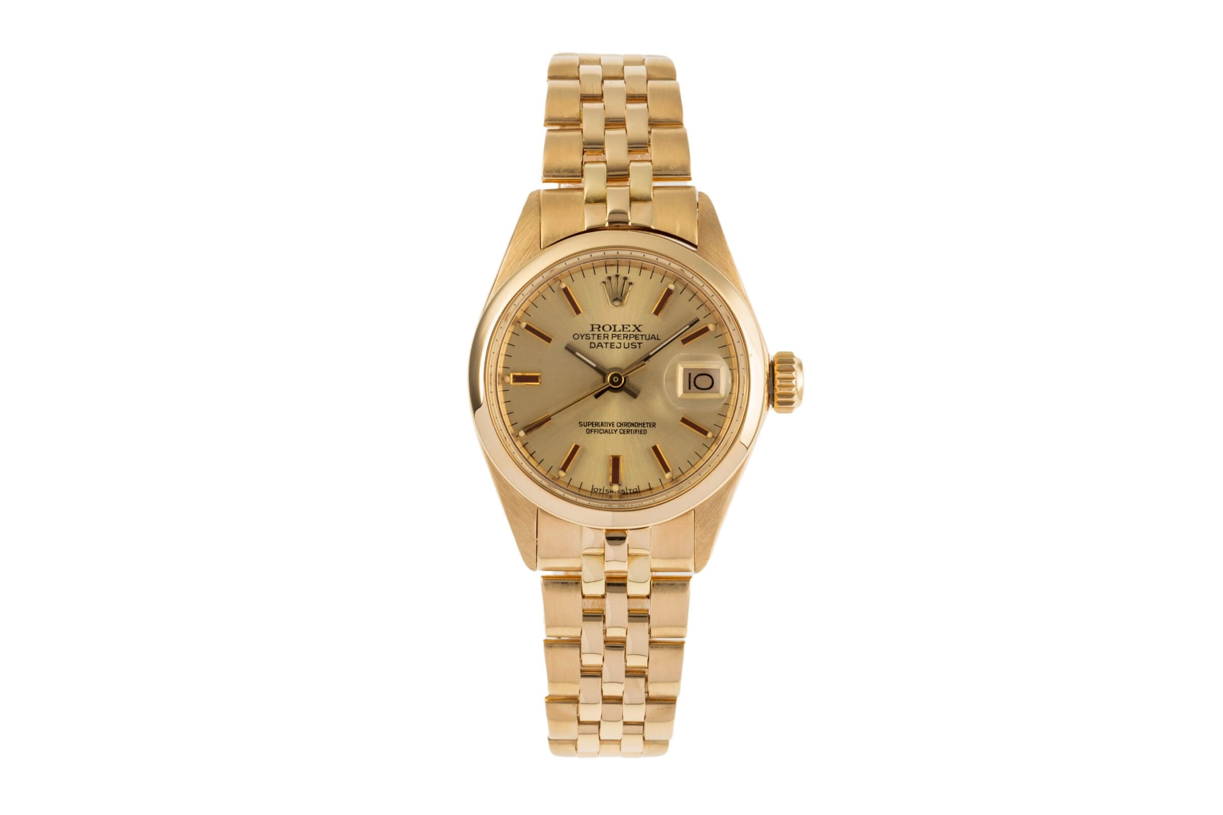 Rolex Lady Datejust oro 18 ct automatismo orologio da donna 6916  [2403043]